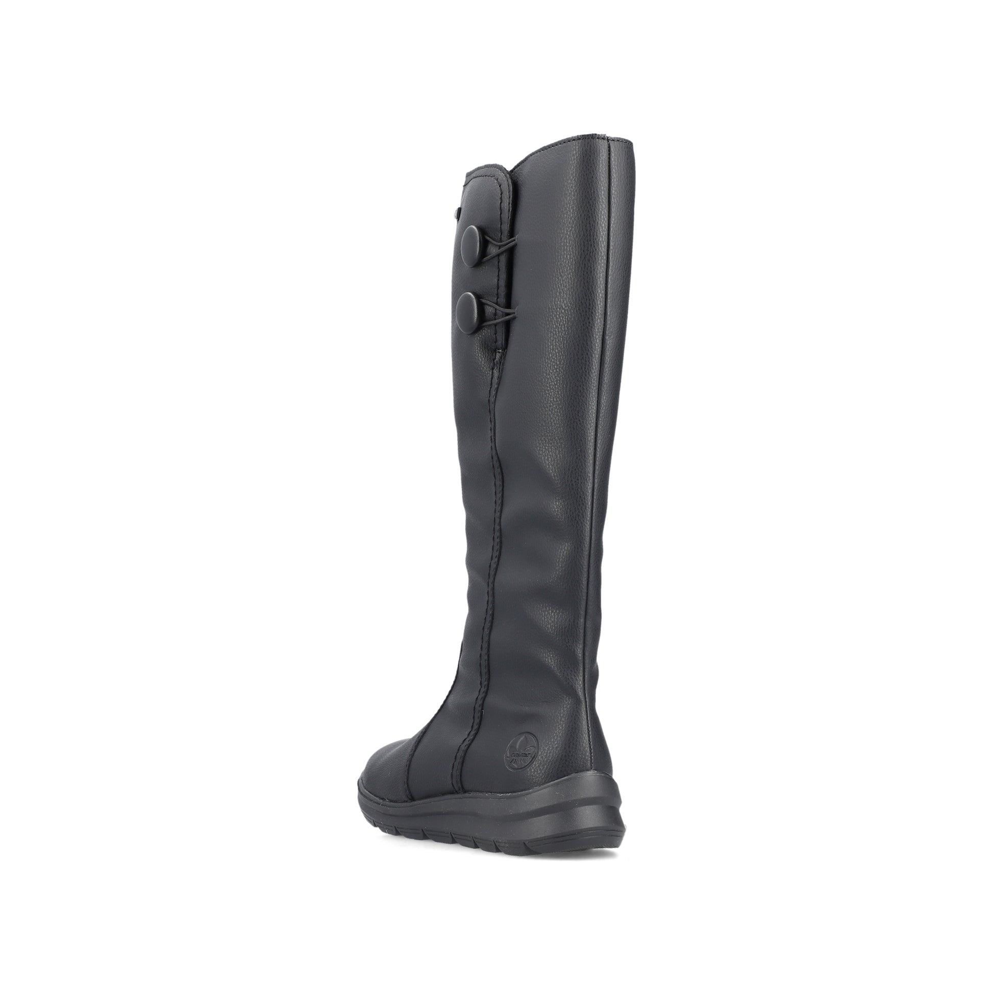Black Zip Boots for Women | Rieker Z0090-00