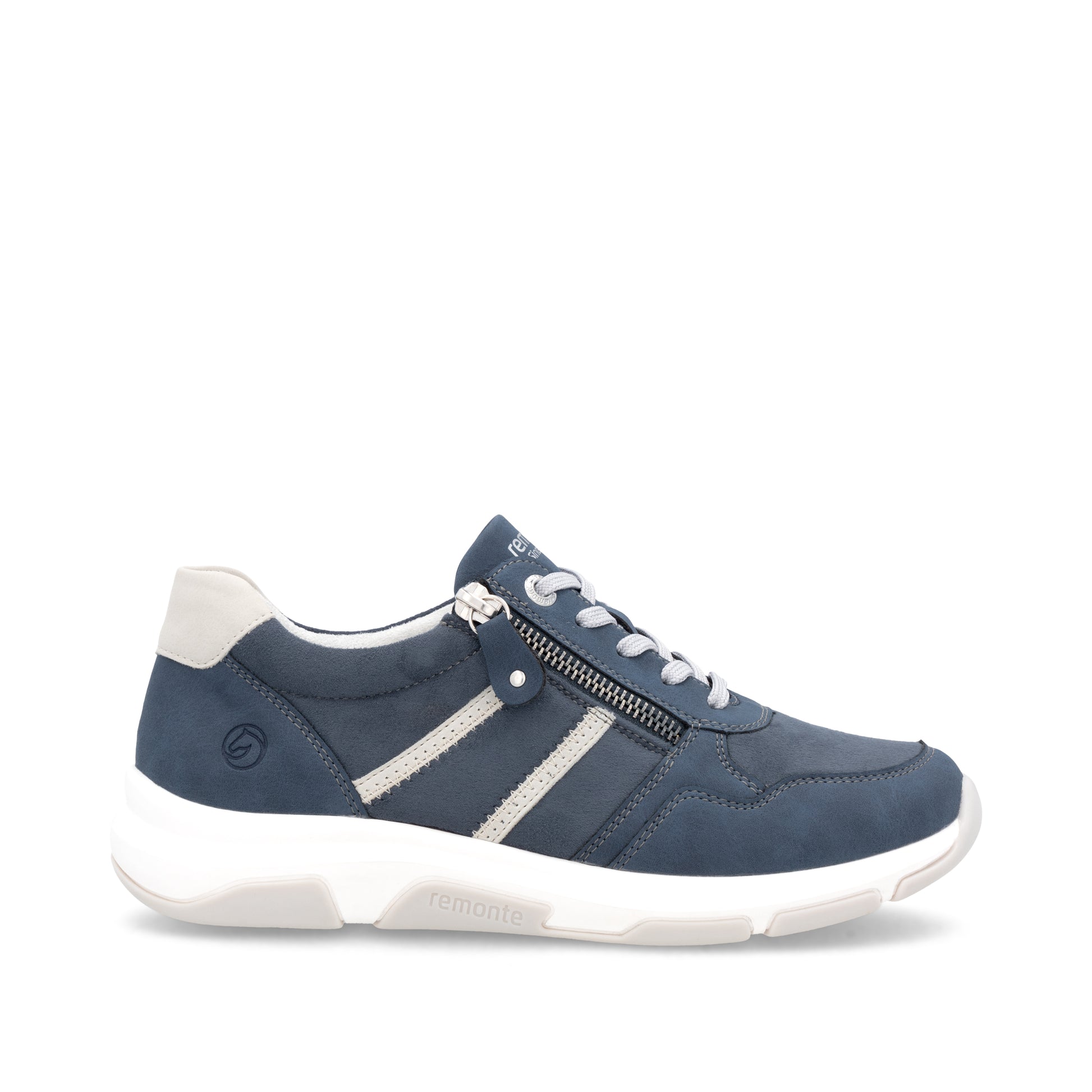 Blue Zip Shoes for Women | Remonte D1S04-14