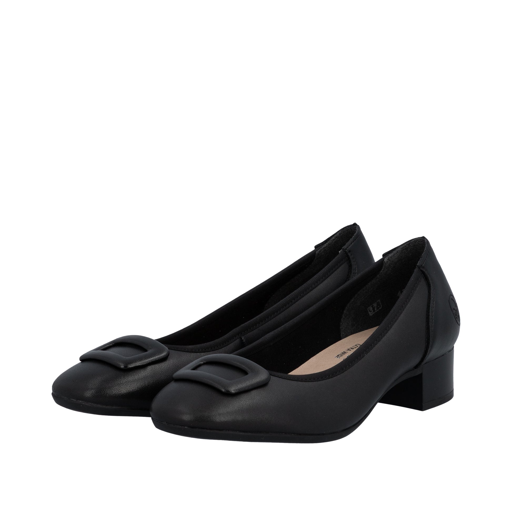 Rieker Women's Court Shoe - Black | 43453-00