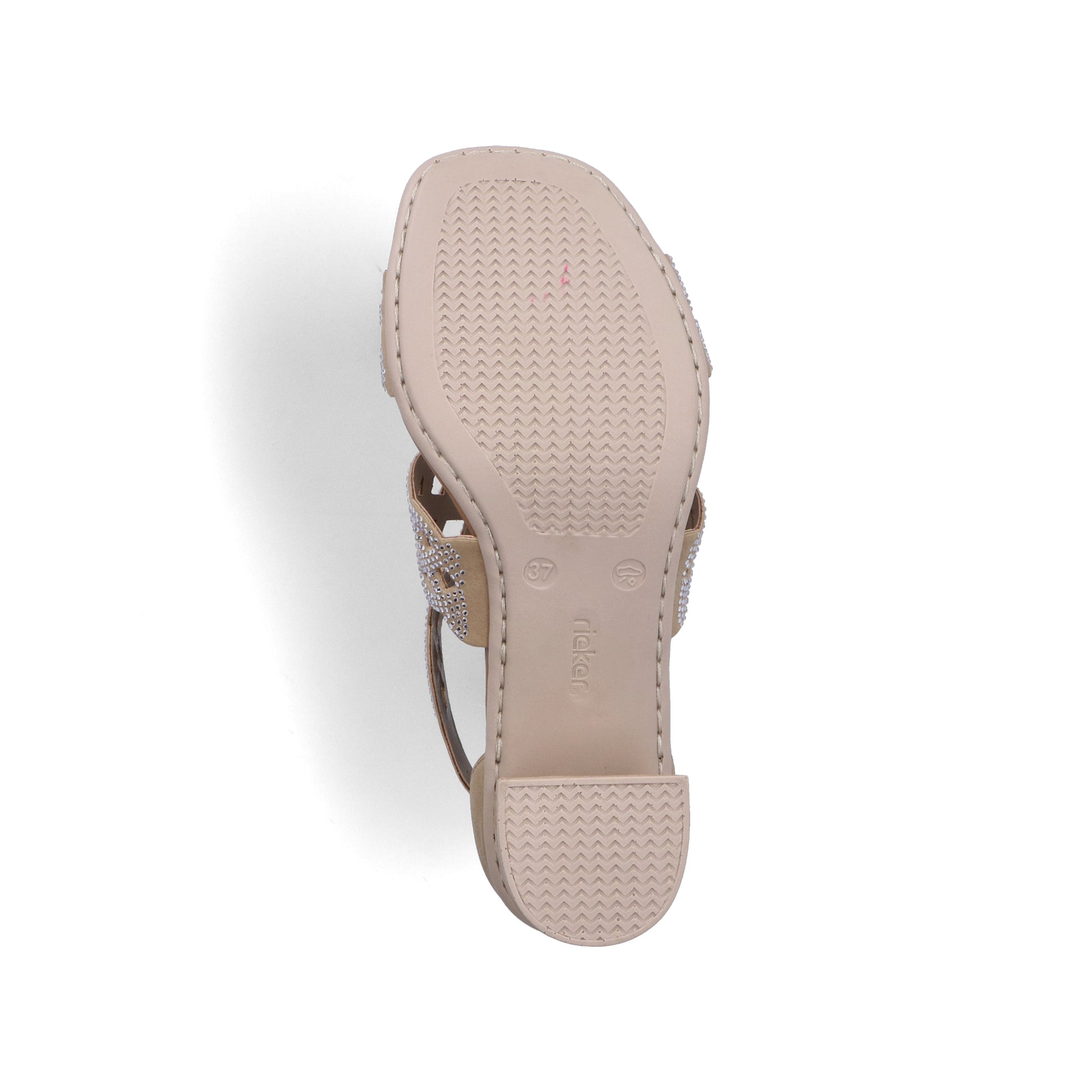 Beige Hook & Loop Sandals for Women | Rieker 64773-61