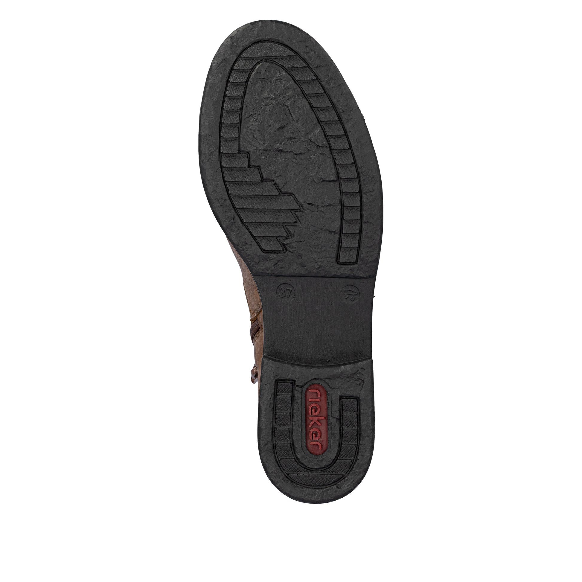 Brown Zip Boots for Women | Rieker Z4959-22