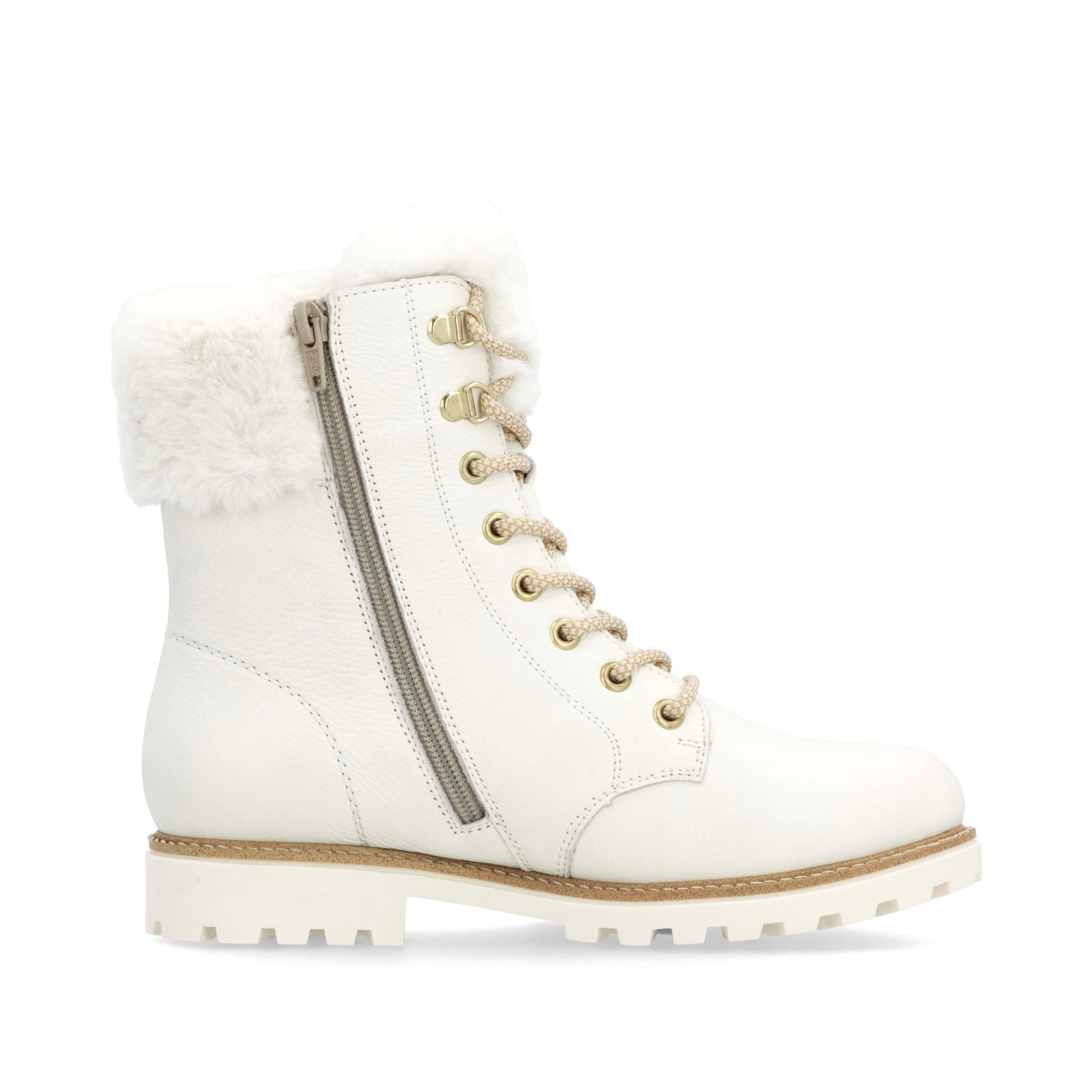 White Zip Boots for Women | Remonte D8481-80