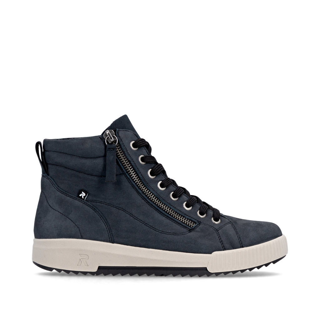 Blue Zip Boots for Women | Rieker Sport W0164-14