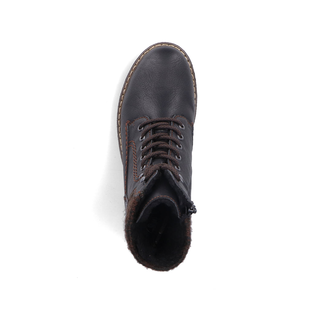 Black Zip Boots for Women | Rieker Y8130-00