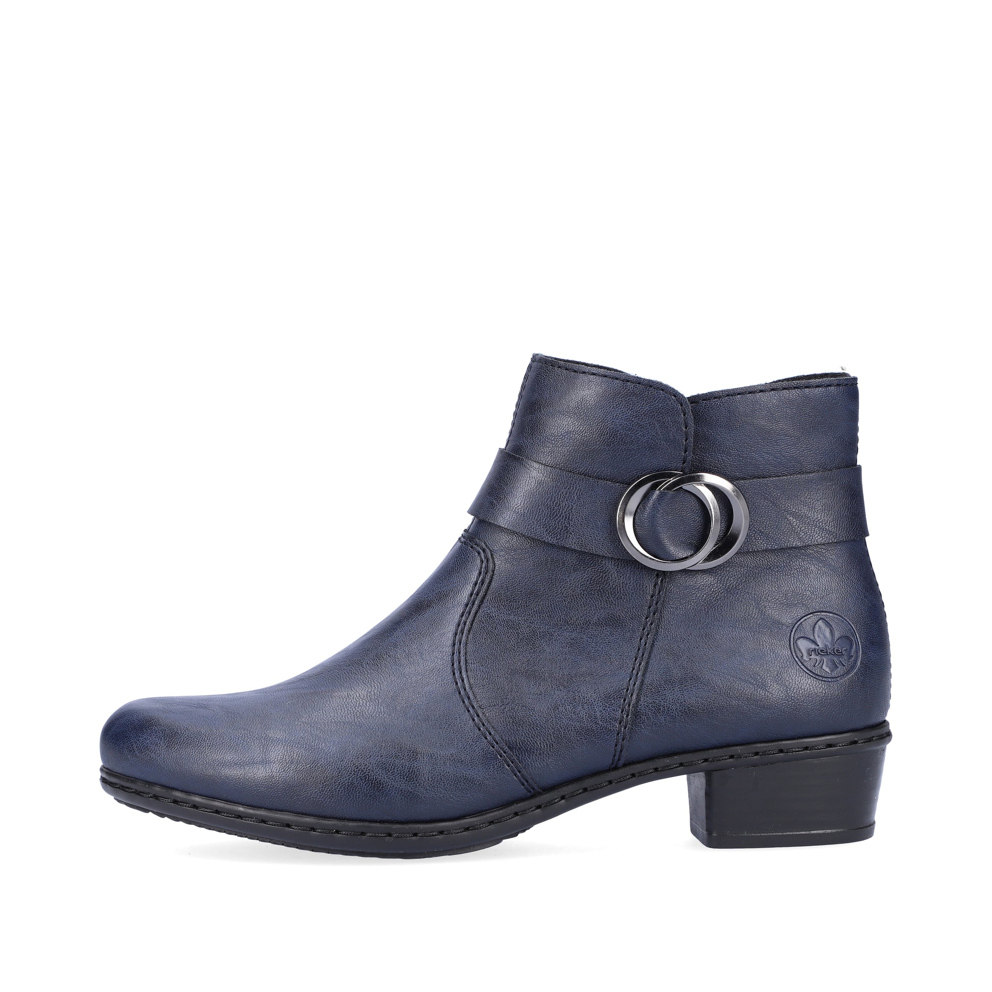 Blue Zip Boots for Women | Rieker Y0775-14
