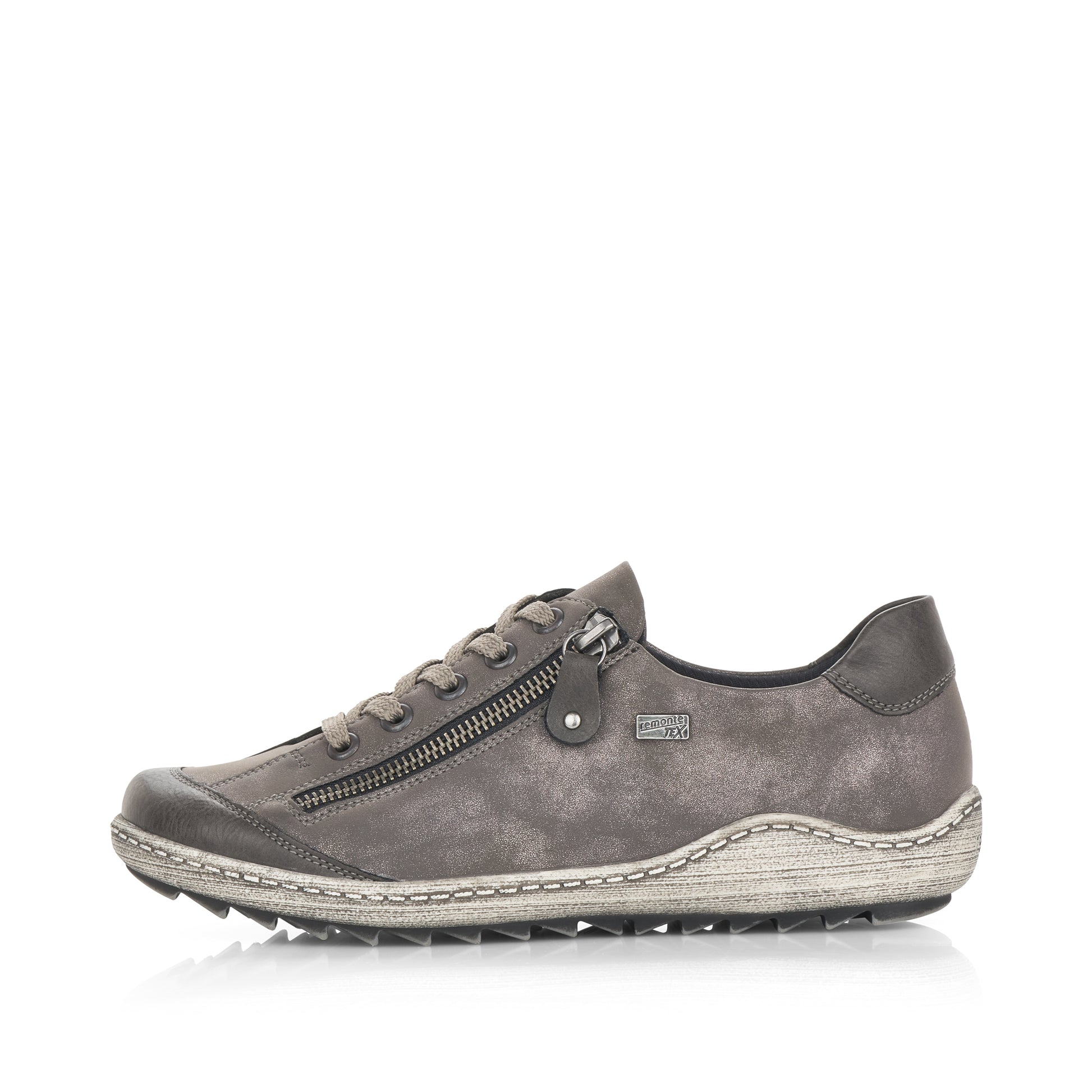 Grey Zip Shoes for Women | Remonte R1402-44
