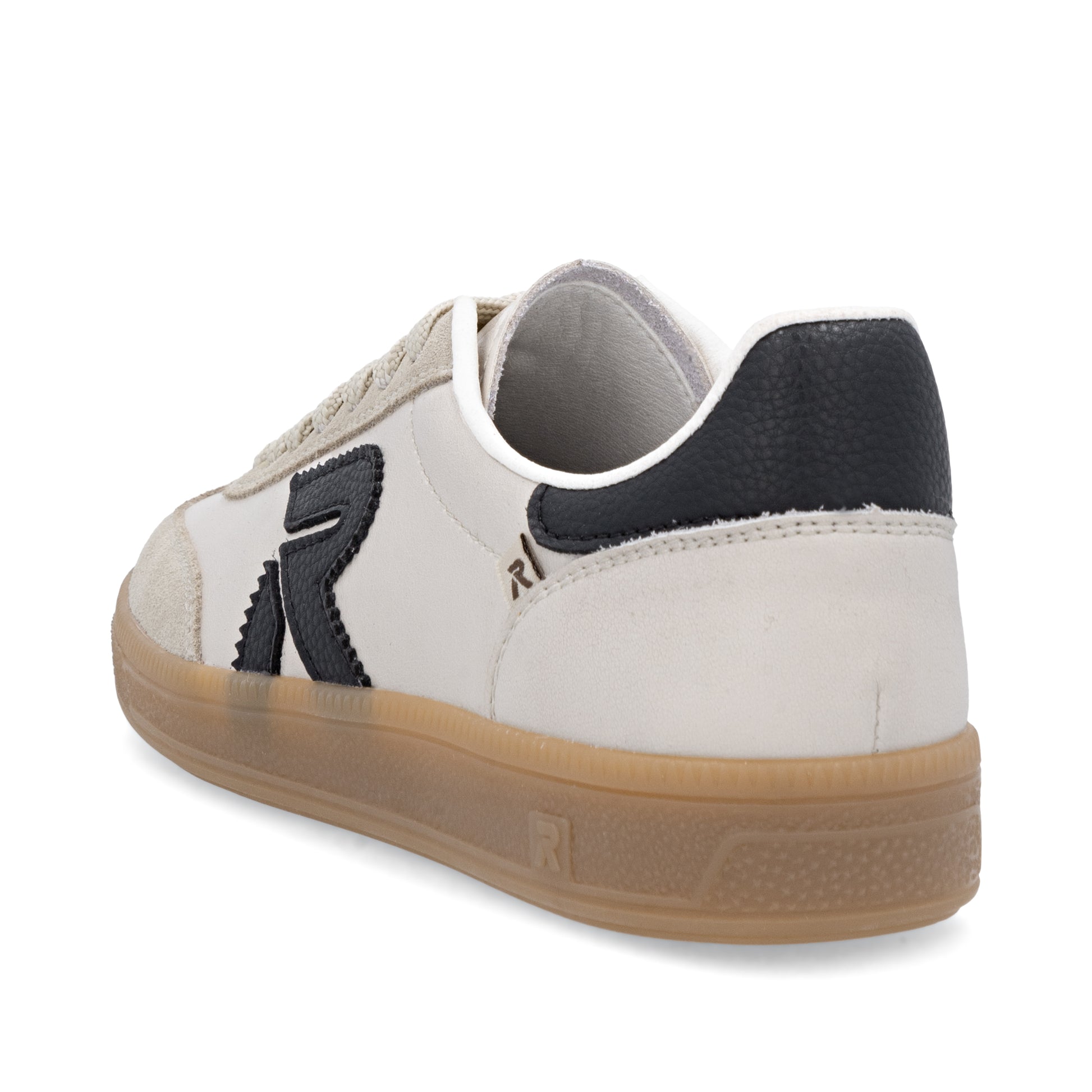 Beige Elasticated Shoes for Women | Rieker W2200-60