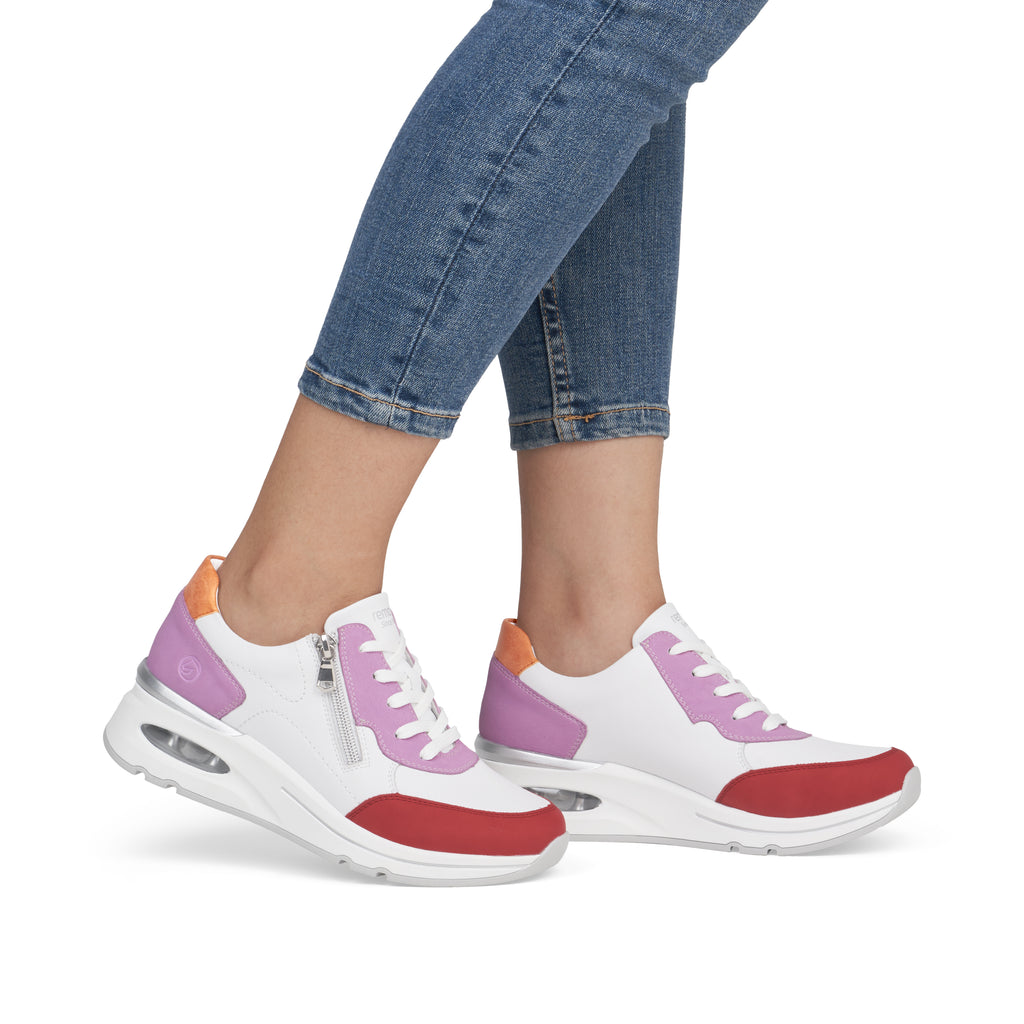White Zip Shoes for Women | Remonte D2H00-82