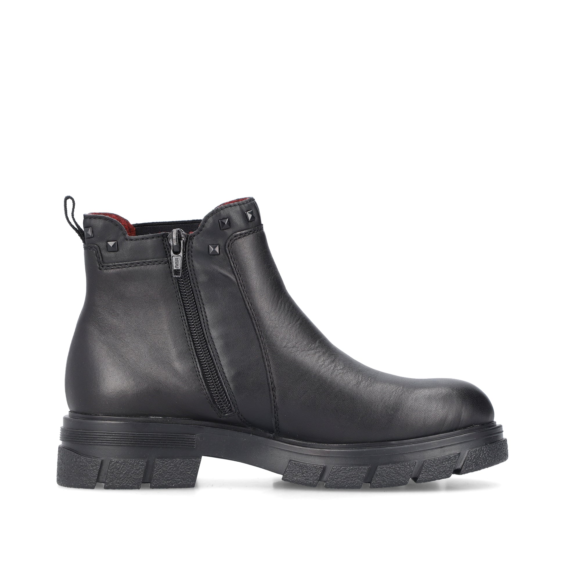 Black Zip Boots for Women | Rieker Z9154-00
