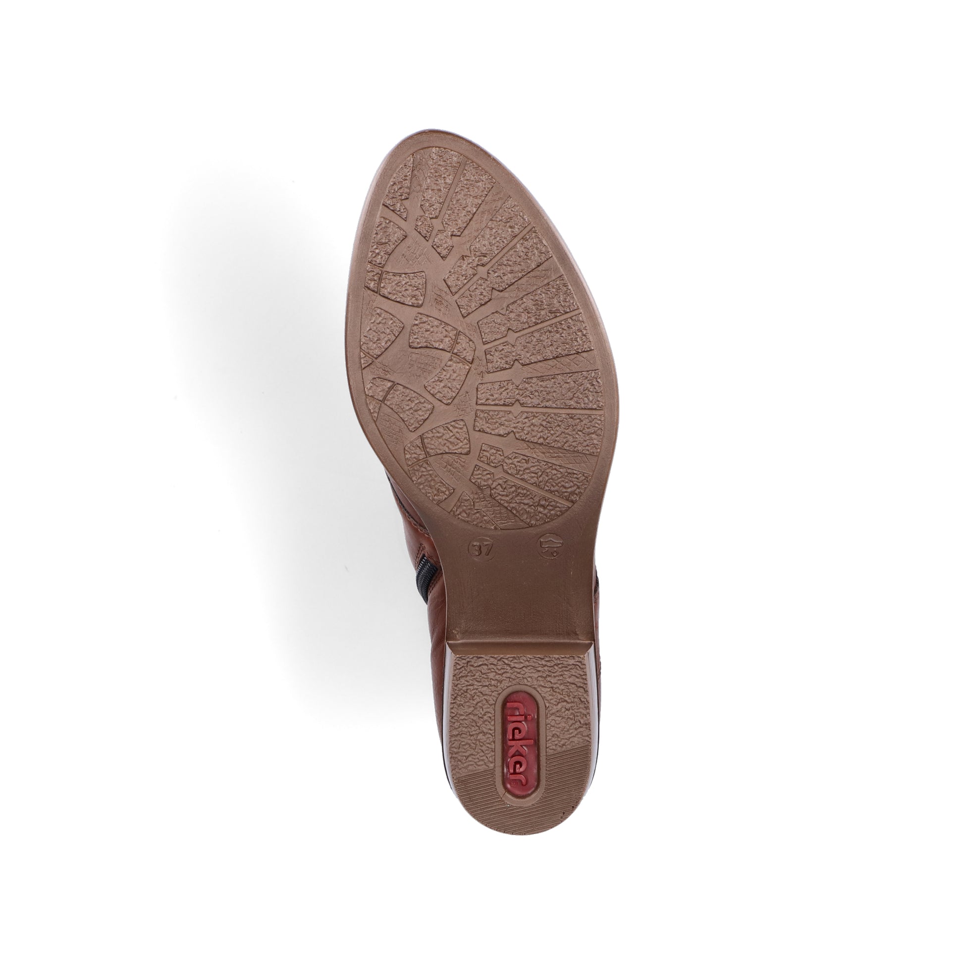 Brown Zip Boots for Women | Rieker Y0800-24