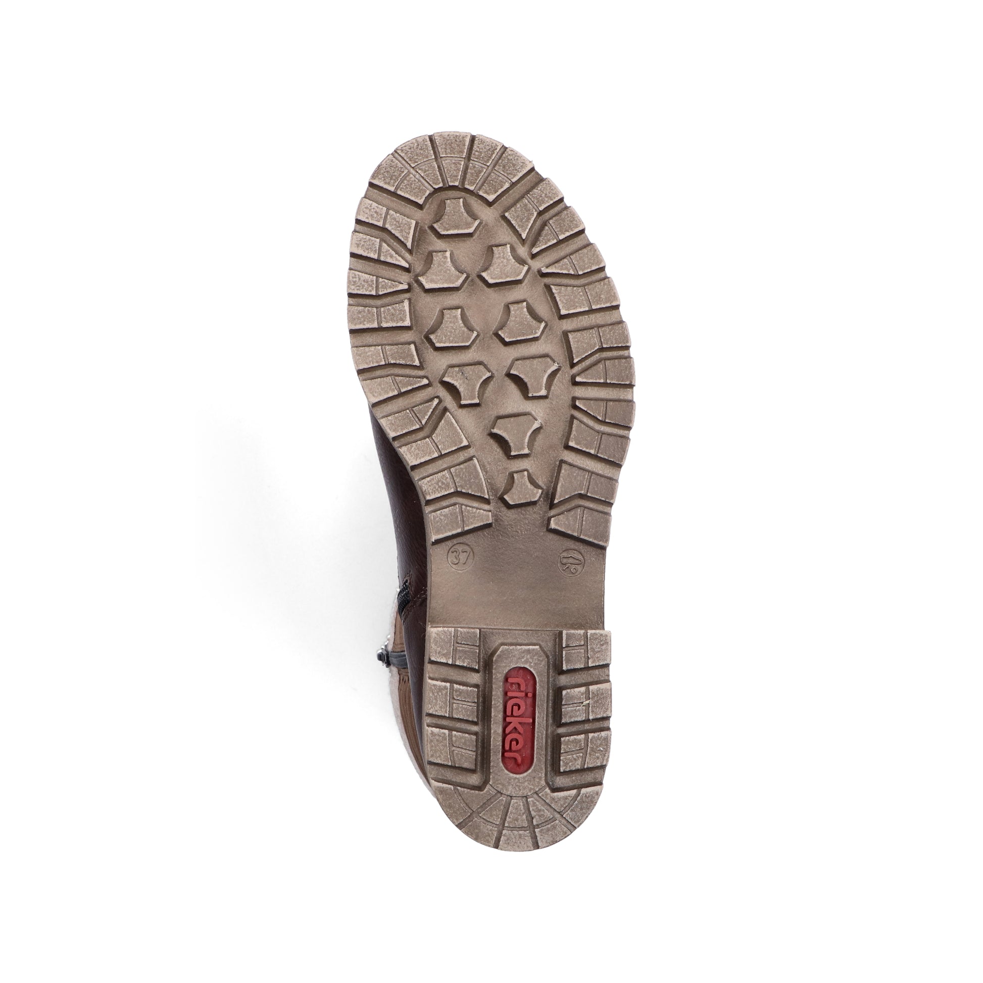 Brown Zip Boots for Women | Rieker 78585-25