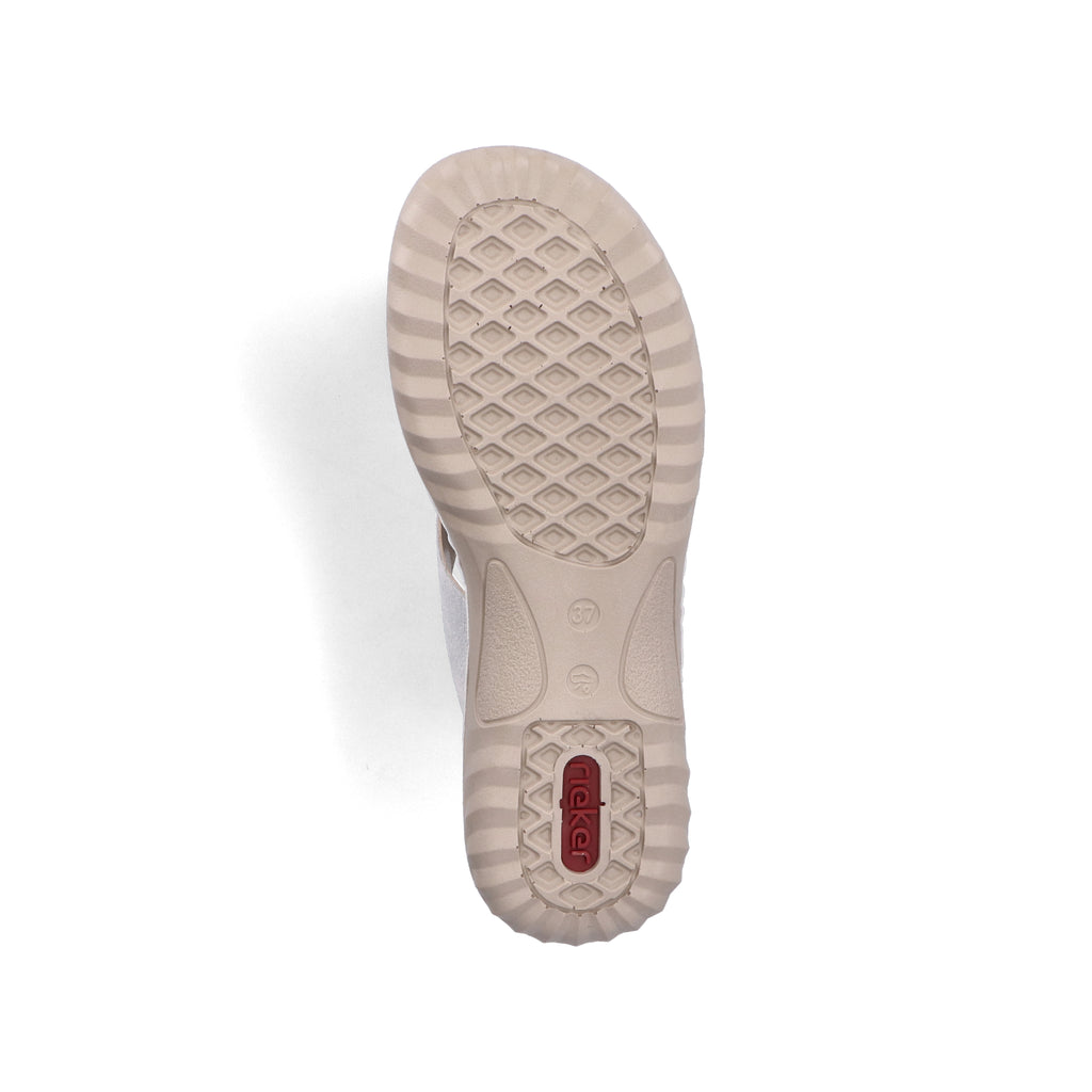Grey Hook & Loop Sandals for Women | Rieker 60481-40