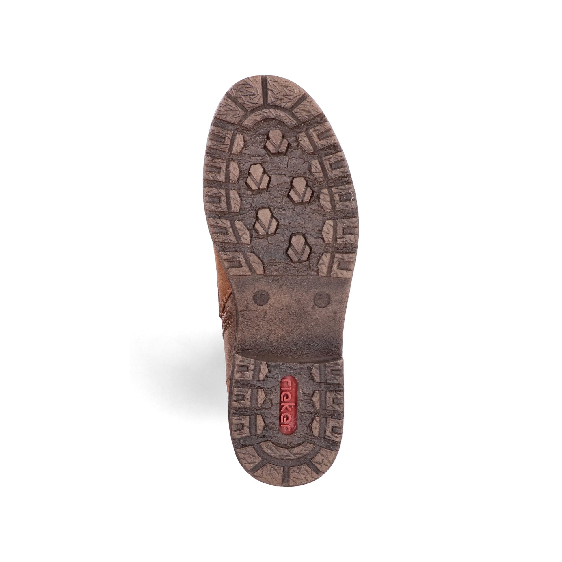 Brown Zip Boots for Women | Rieker 94732-25
