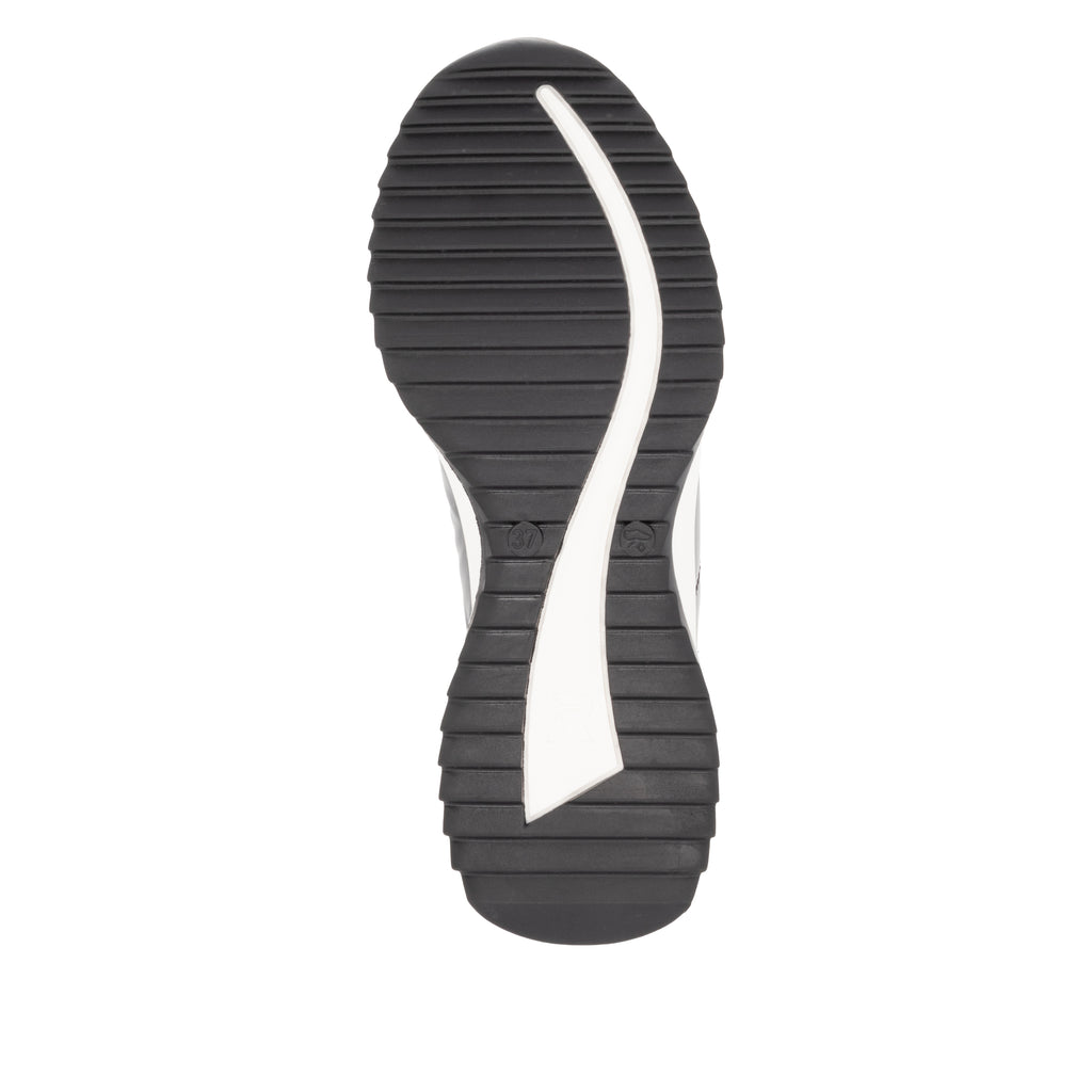 Grey Elasticated Shoes for Women | Rieker Sport W1306-42