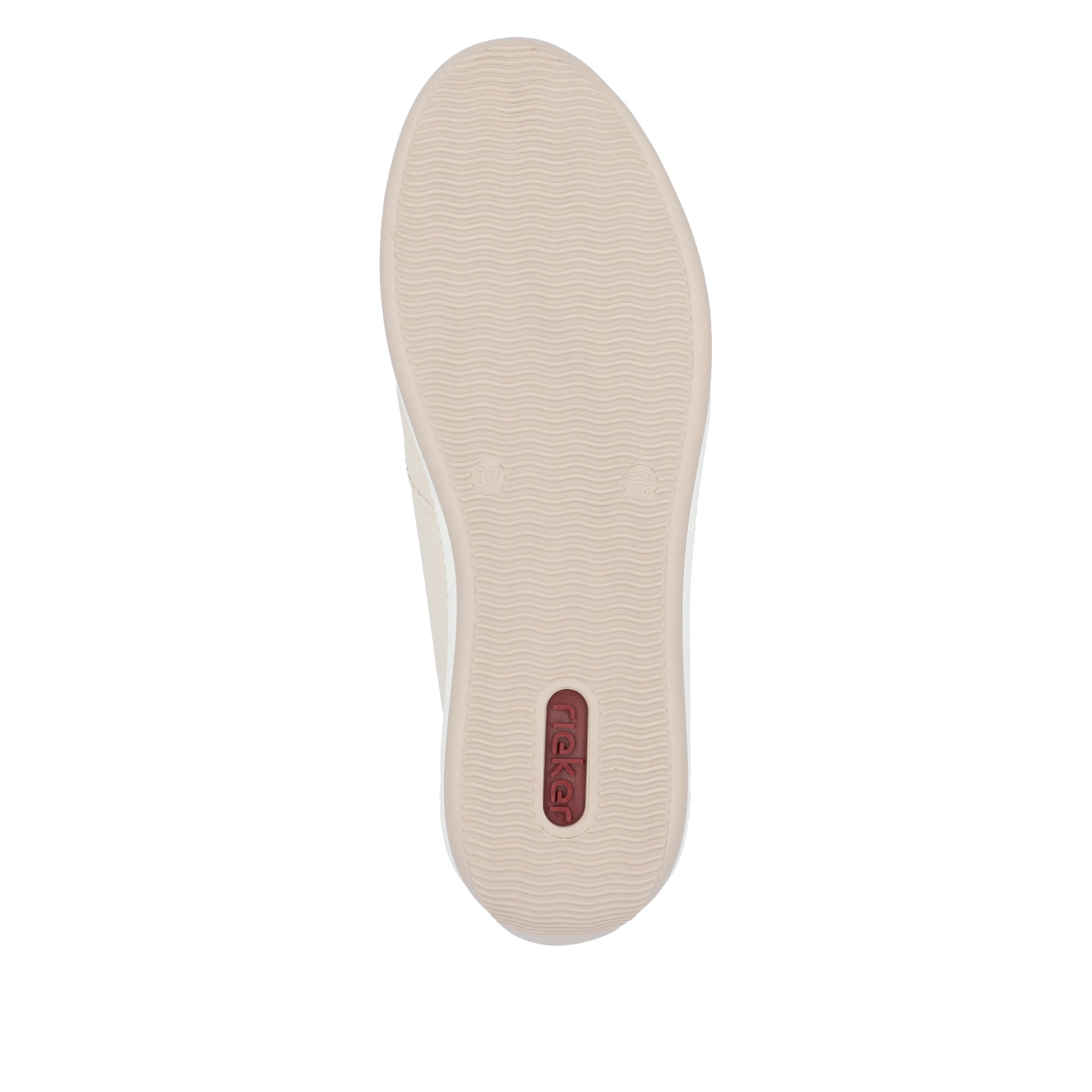 Beige Zip Shoes for Women | Rieker N1156-60