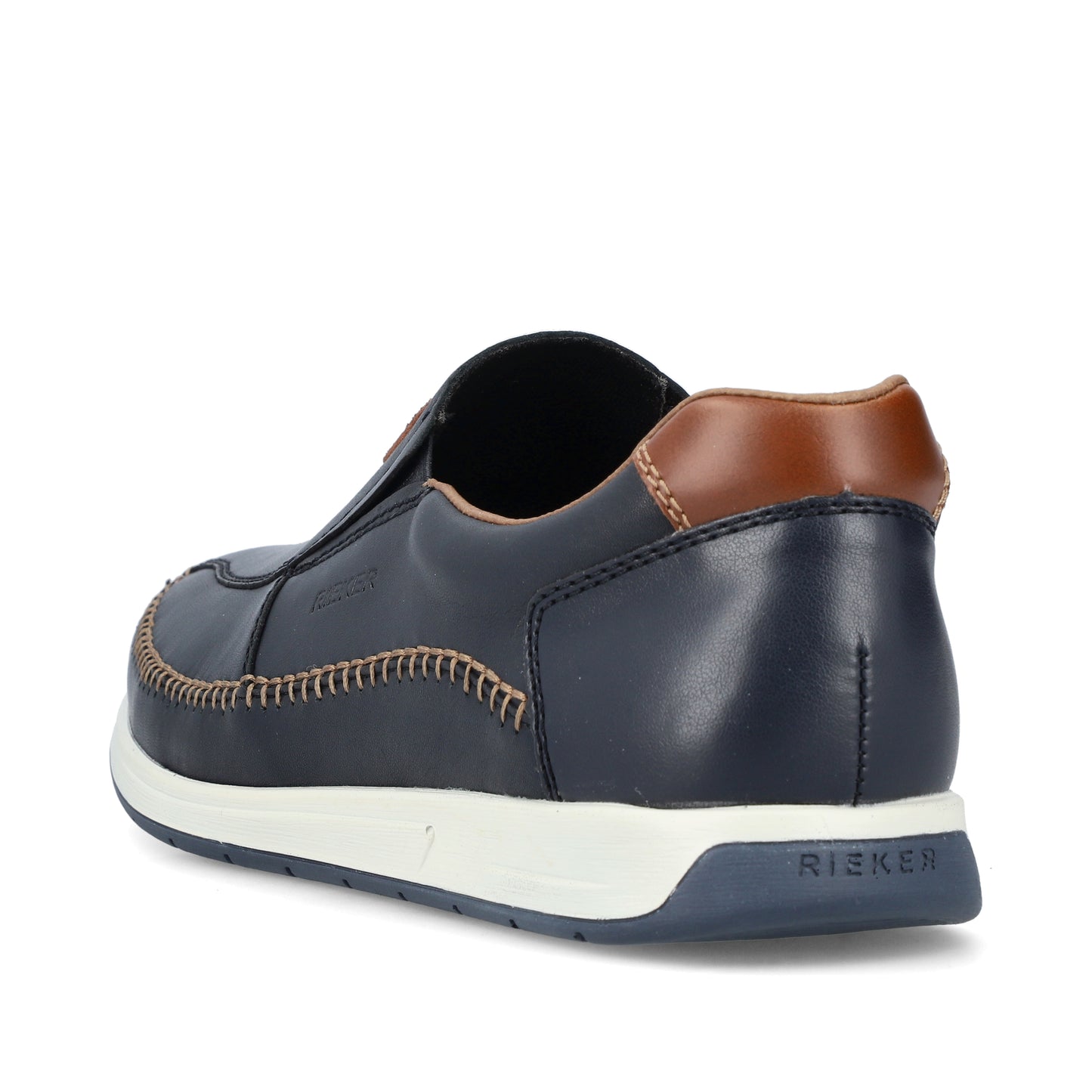 Rieker Men's Casual Slip-on Shoe - Blue | 11962-14