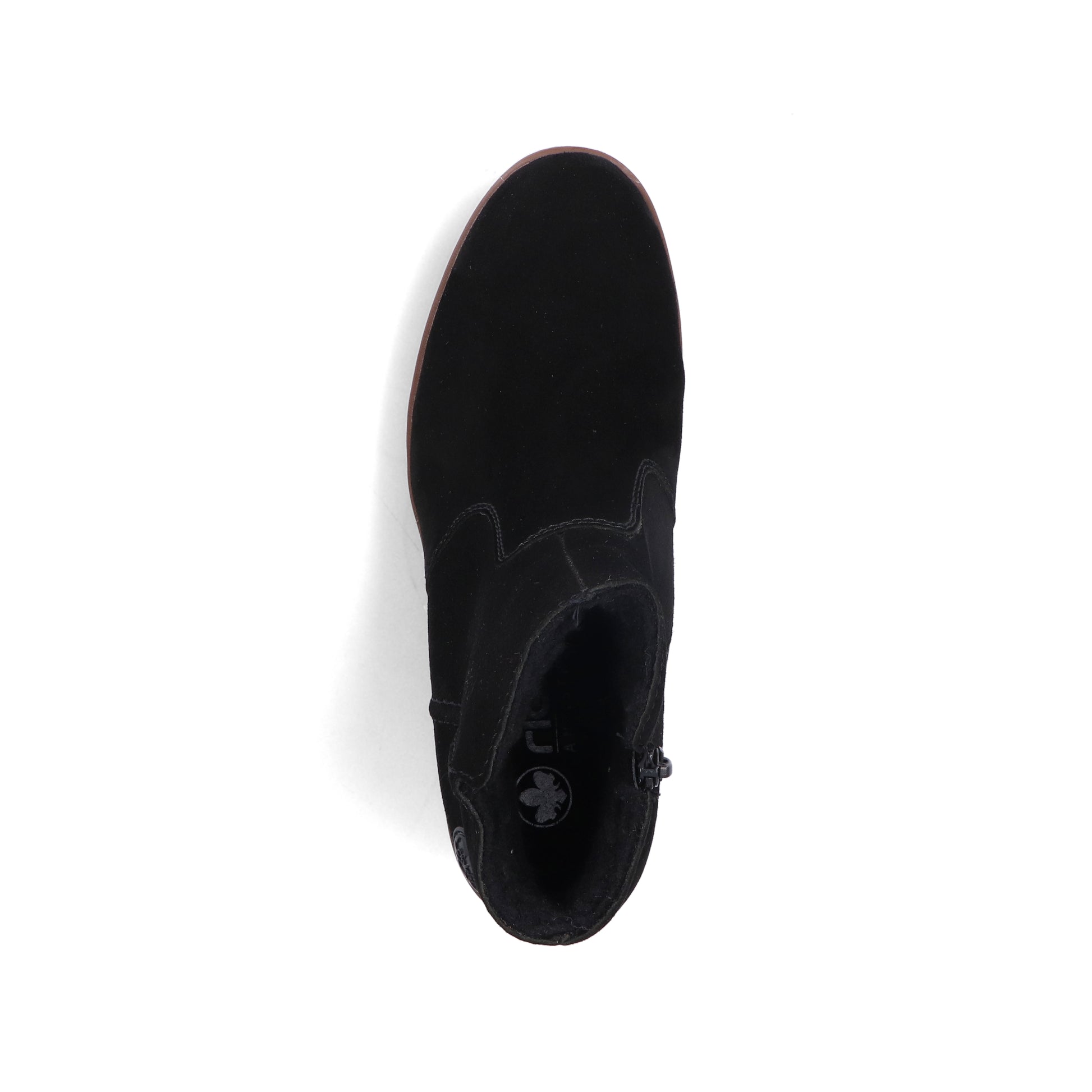 Black Zip Boots for Women | Rieker Y5065-00
