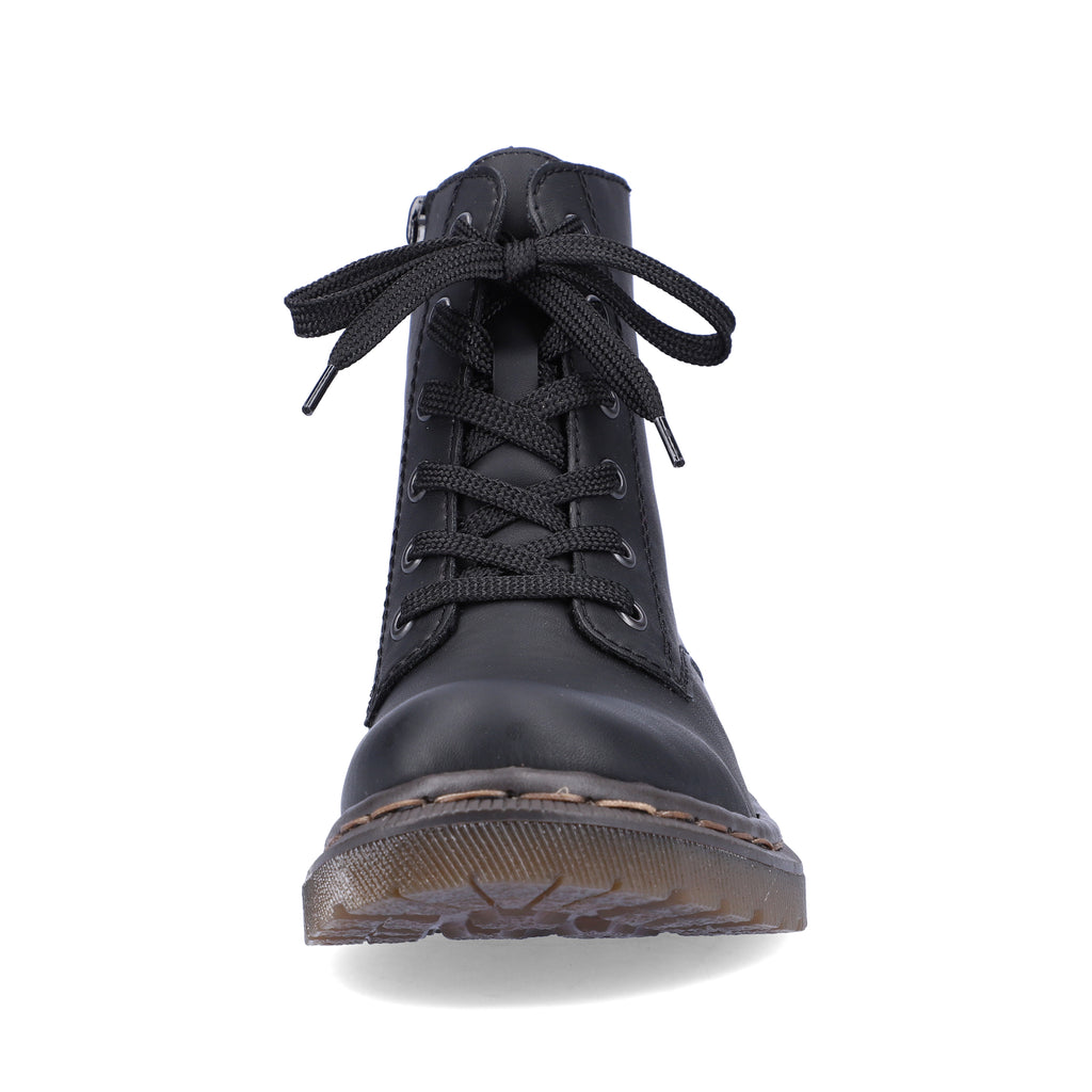 Black Zip Boots for Women | Rieker 78240-00