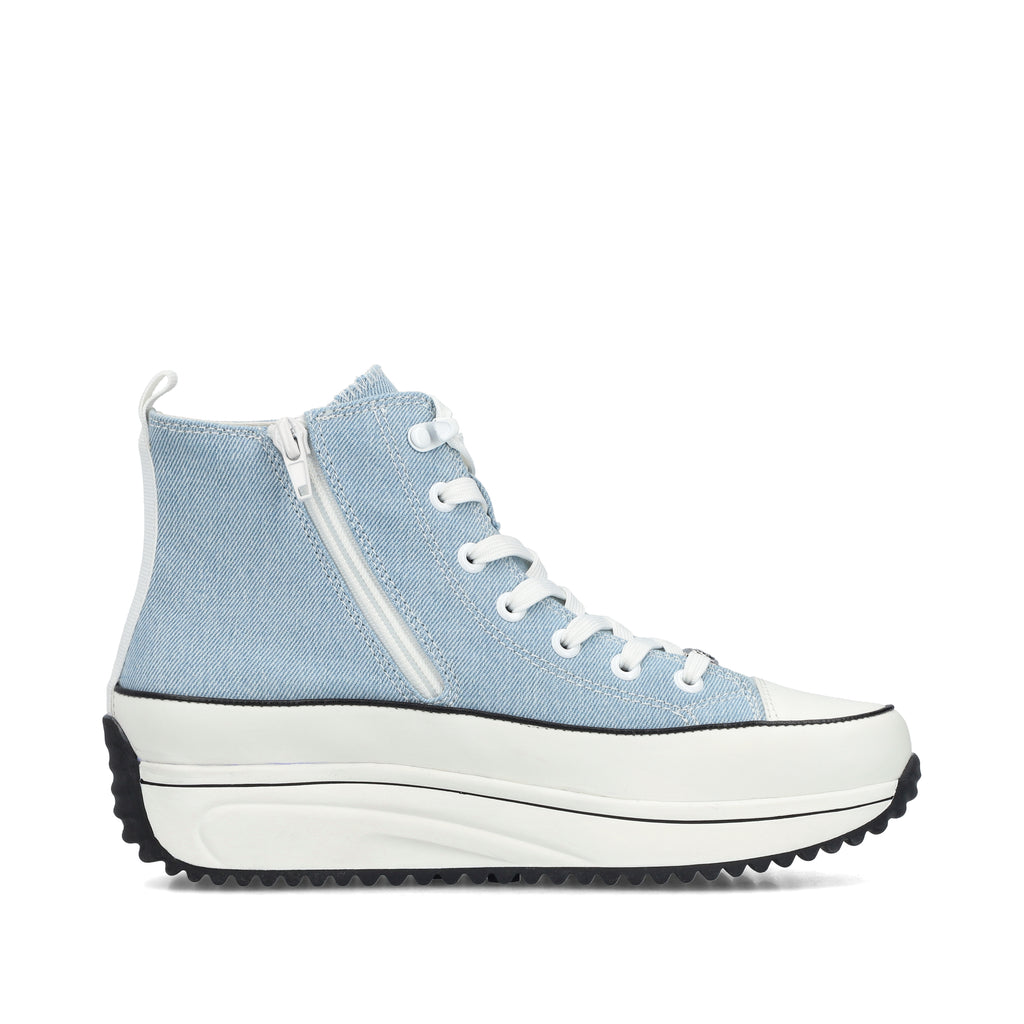 Blue Zip Boots for Women | Rieker 90010-10