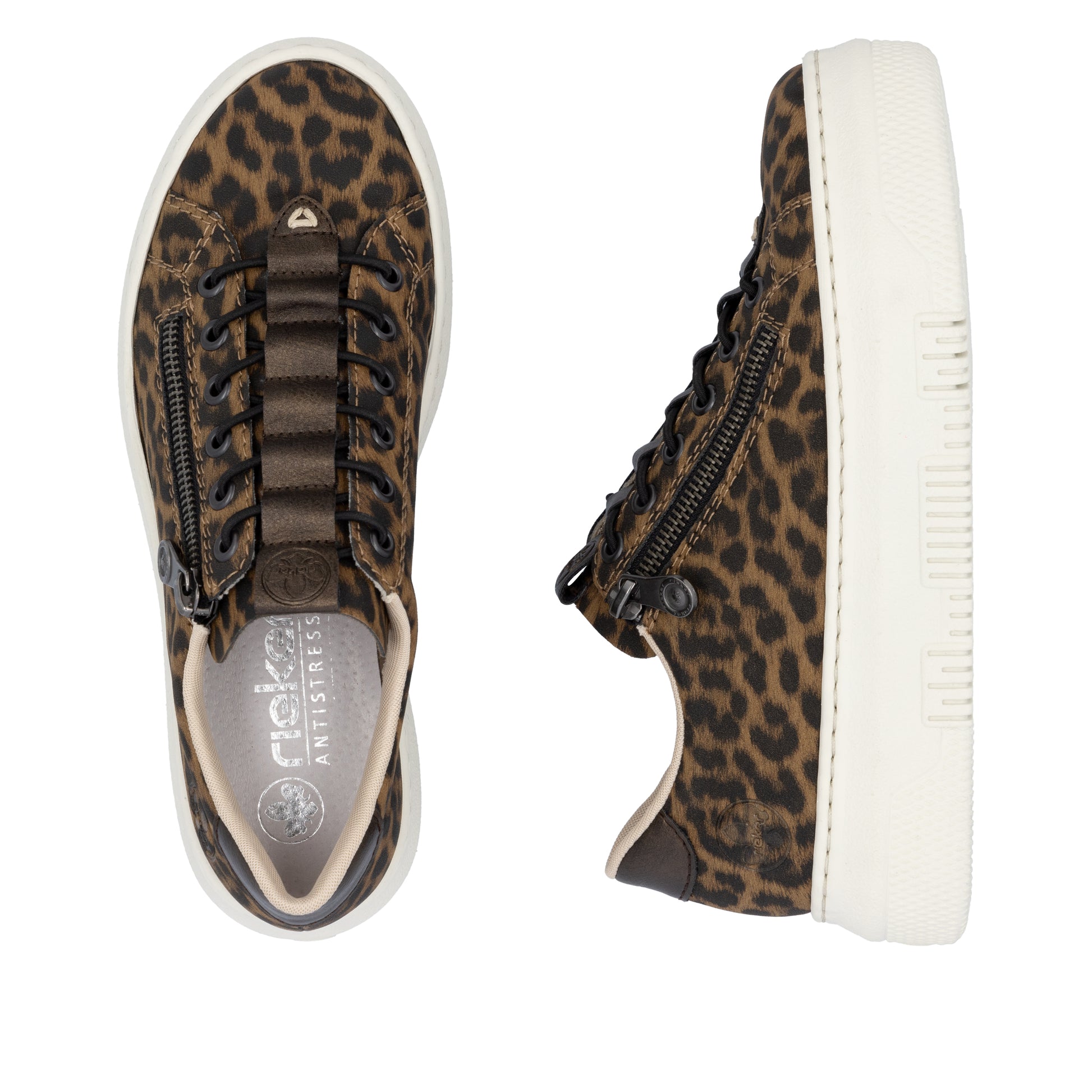 Multi Zip Shoes for Women | Rieker M1953-90