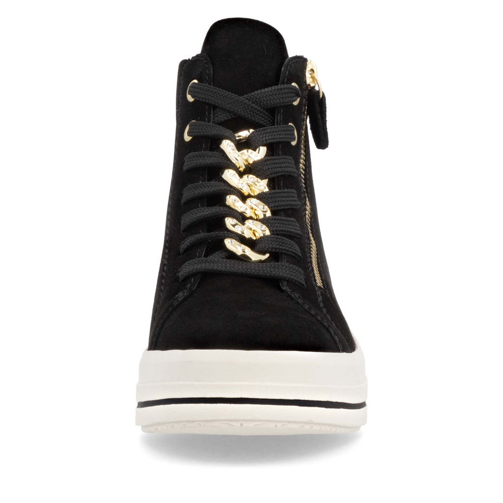 Black Zip Boots for Women | Remonte D1C70-02