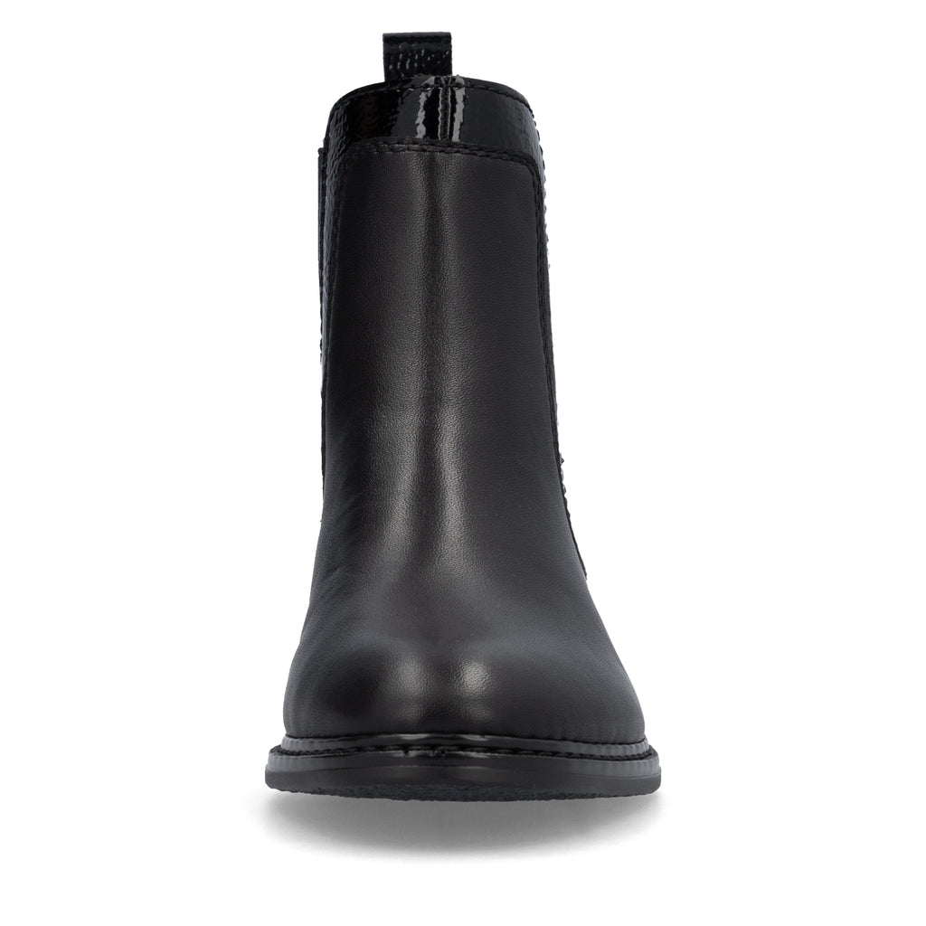 Black Elasticated Boots for Women | Rieker 73457-00