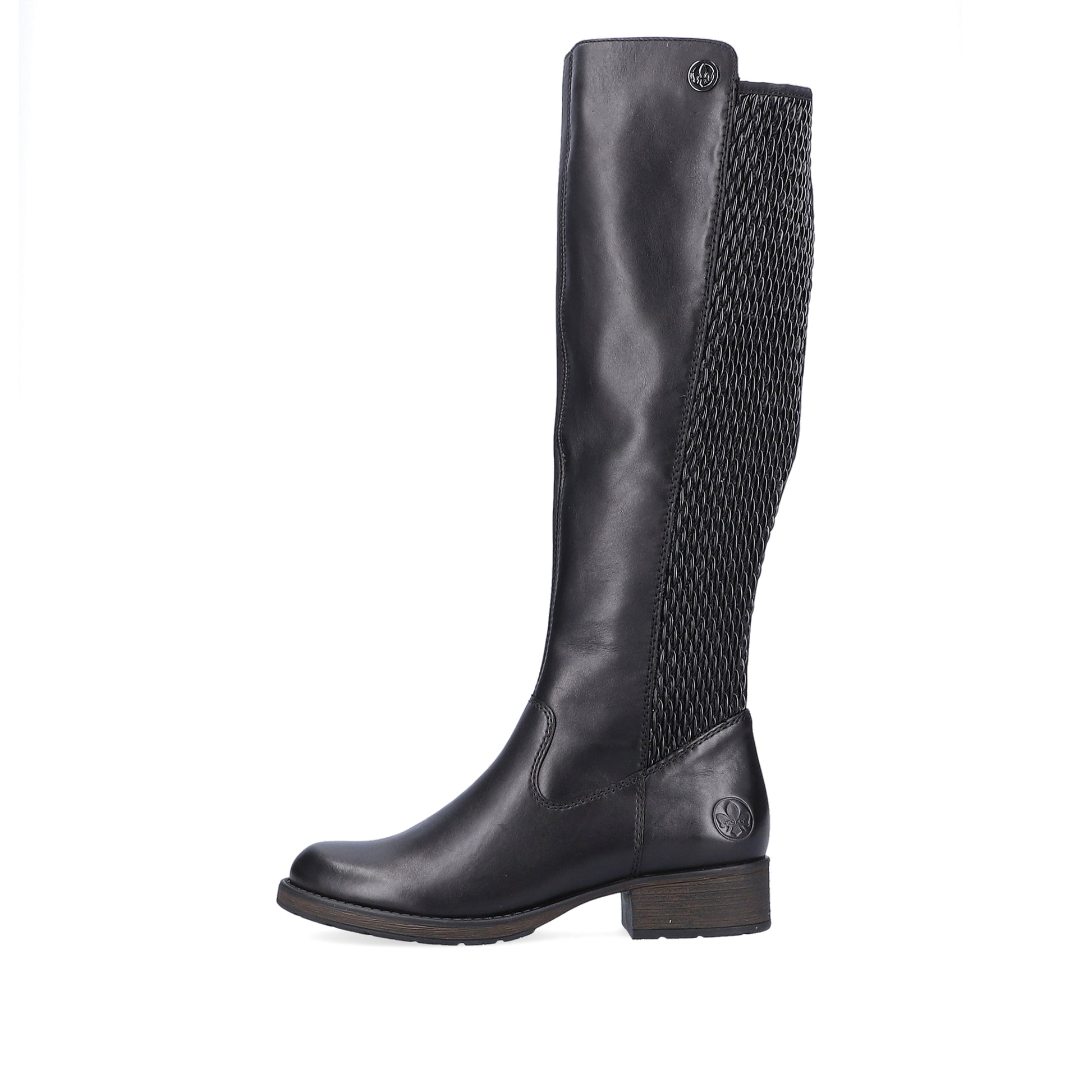 Black Zip Boots for Women | Rieker Z9591-00