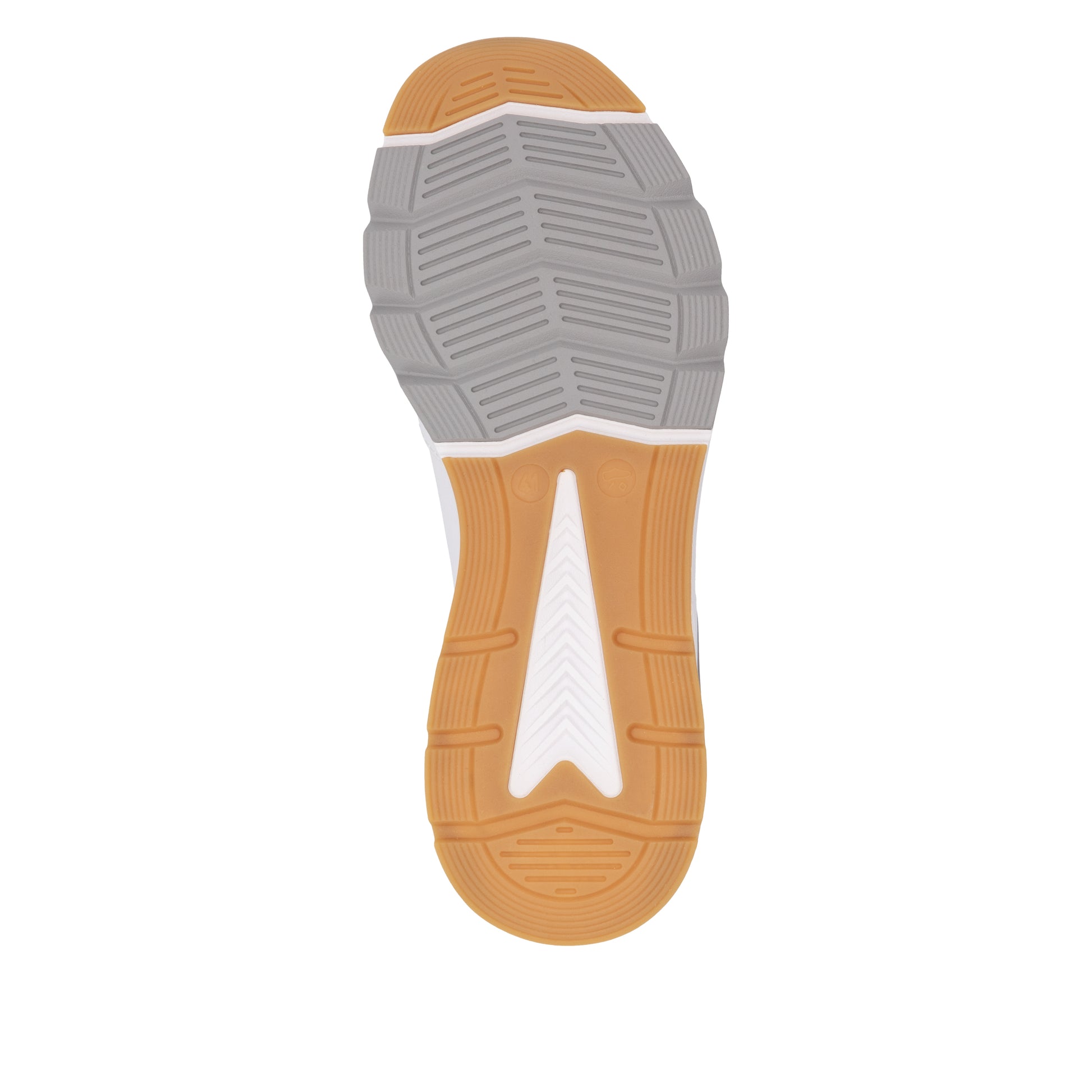 White Elasticated Shoes for Men | Rieker U0904-80