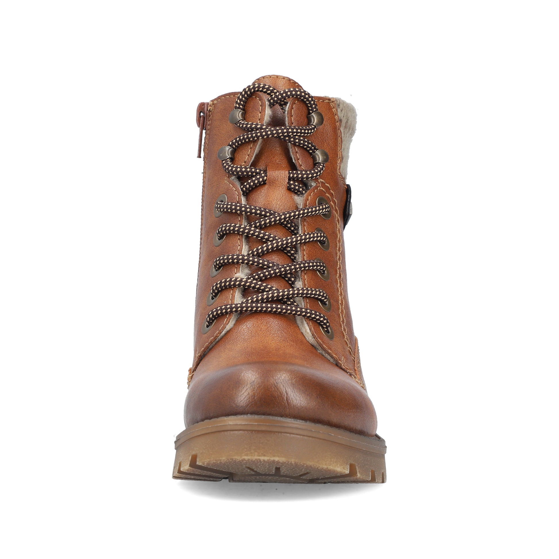 Brown Zip Boots for Women | Rieker 73220-24