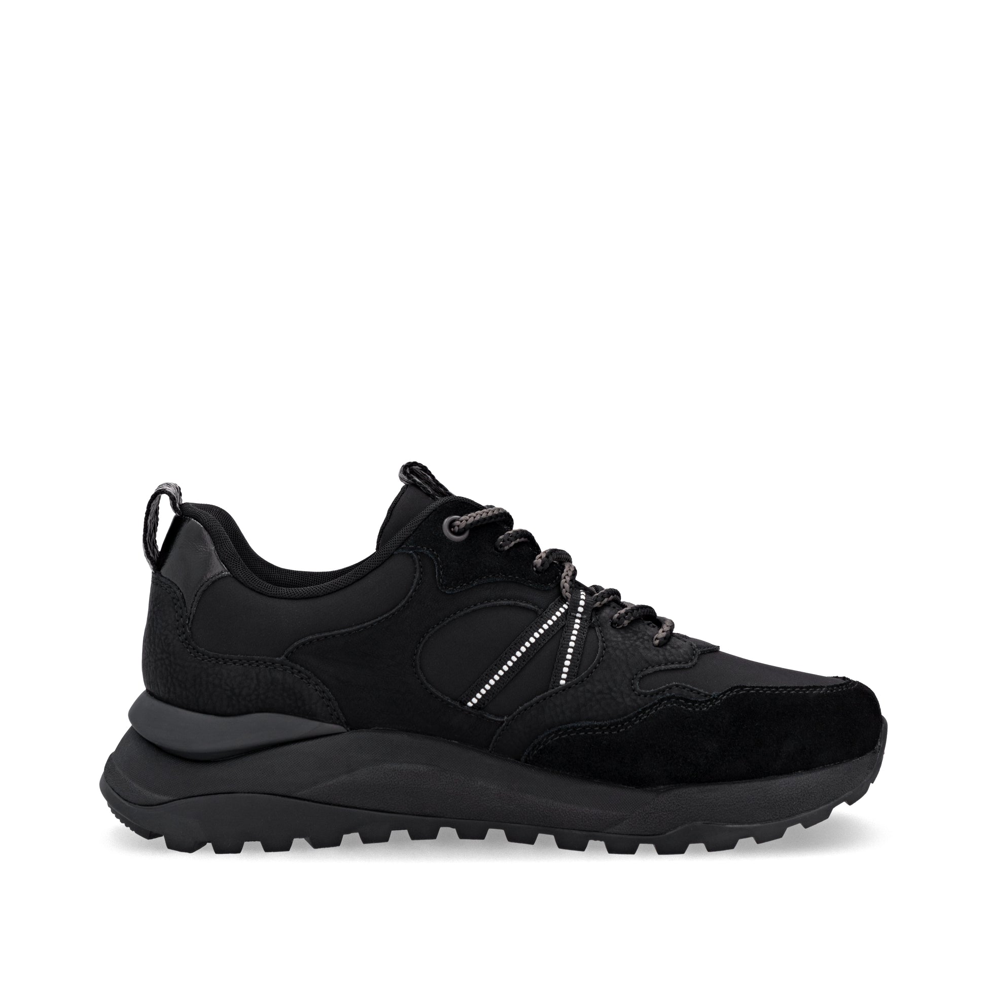 Black Elasticated Shoes for Women | Rieker W2501-00