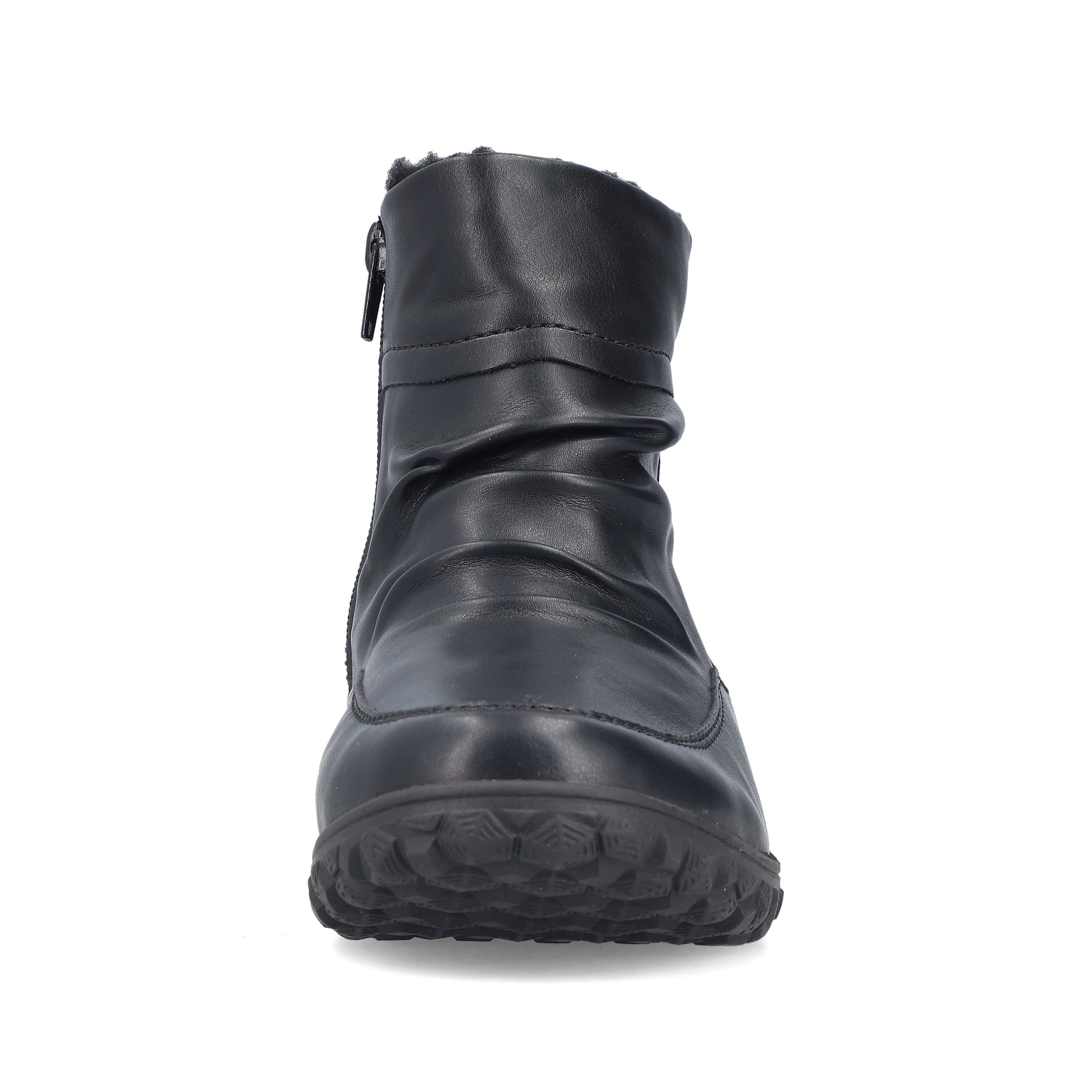 Black Zip Boots for Women | Rieker 59585-01