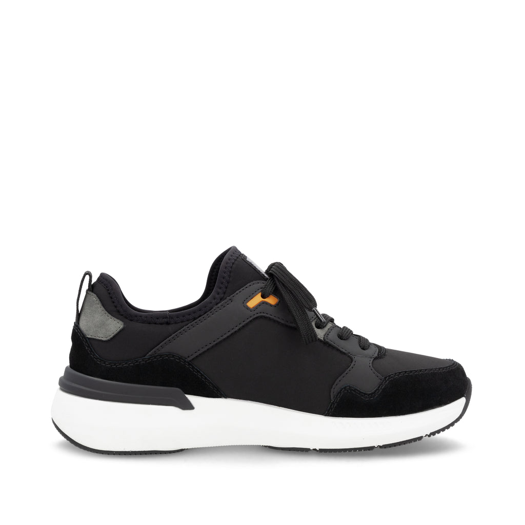 Black Elasticated Shoes for Men | Rieker U1403-00
