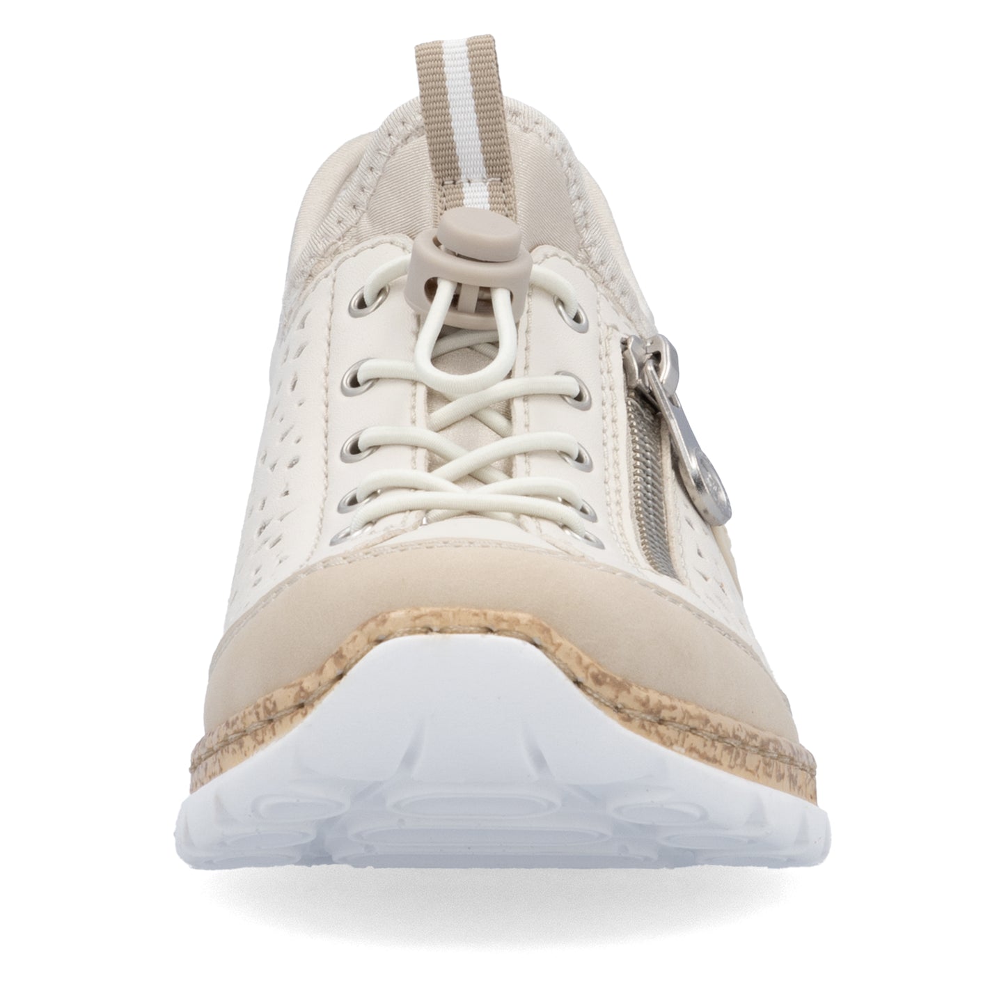 Rieker Women's Slip-on Shoe - Beige | N42V3-60