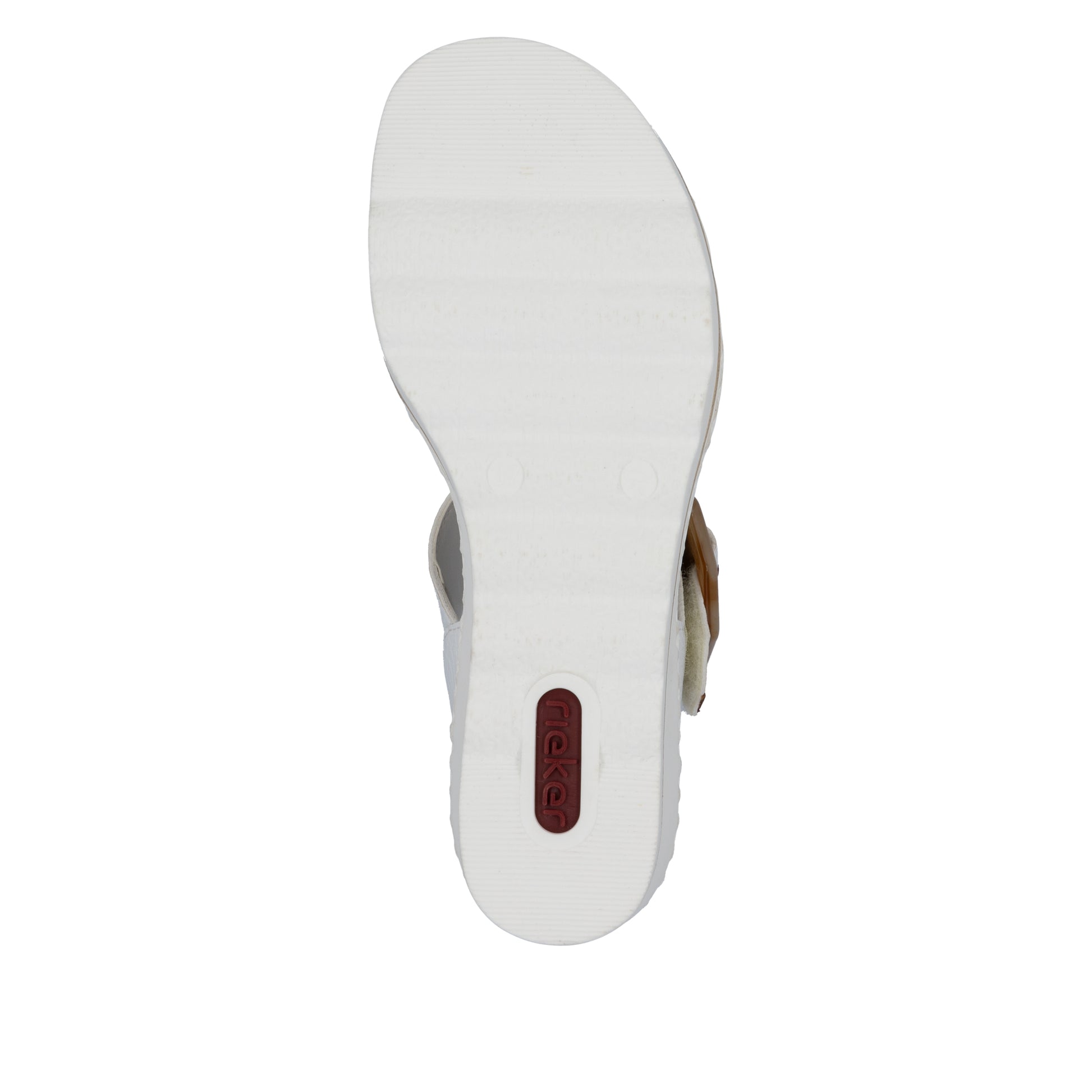 White Hook & Loop Sandals for Women | Rieker 67476-83