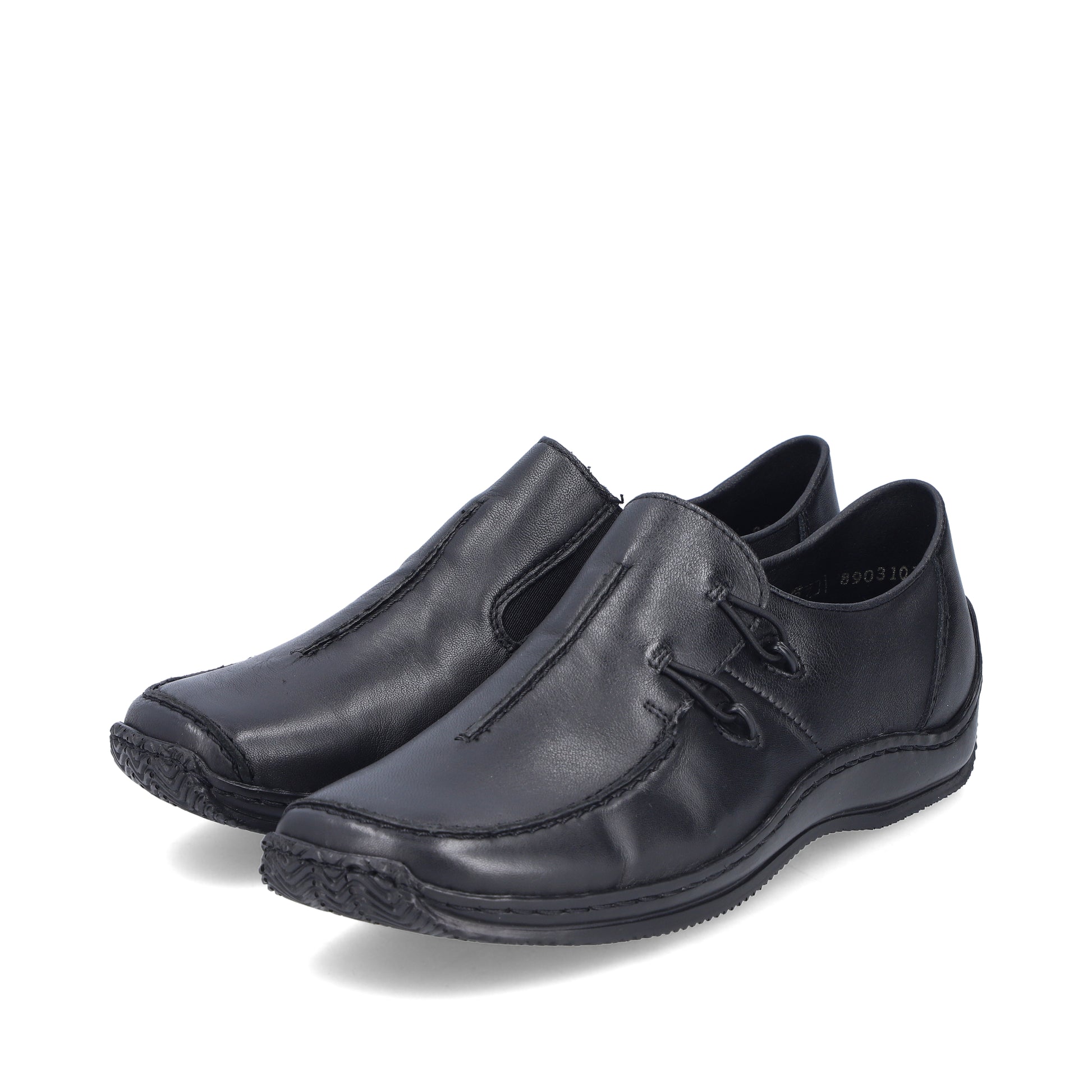Black Elasticated Shoes for Women | Rieker L1751-00
