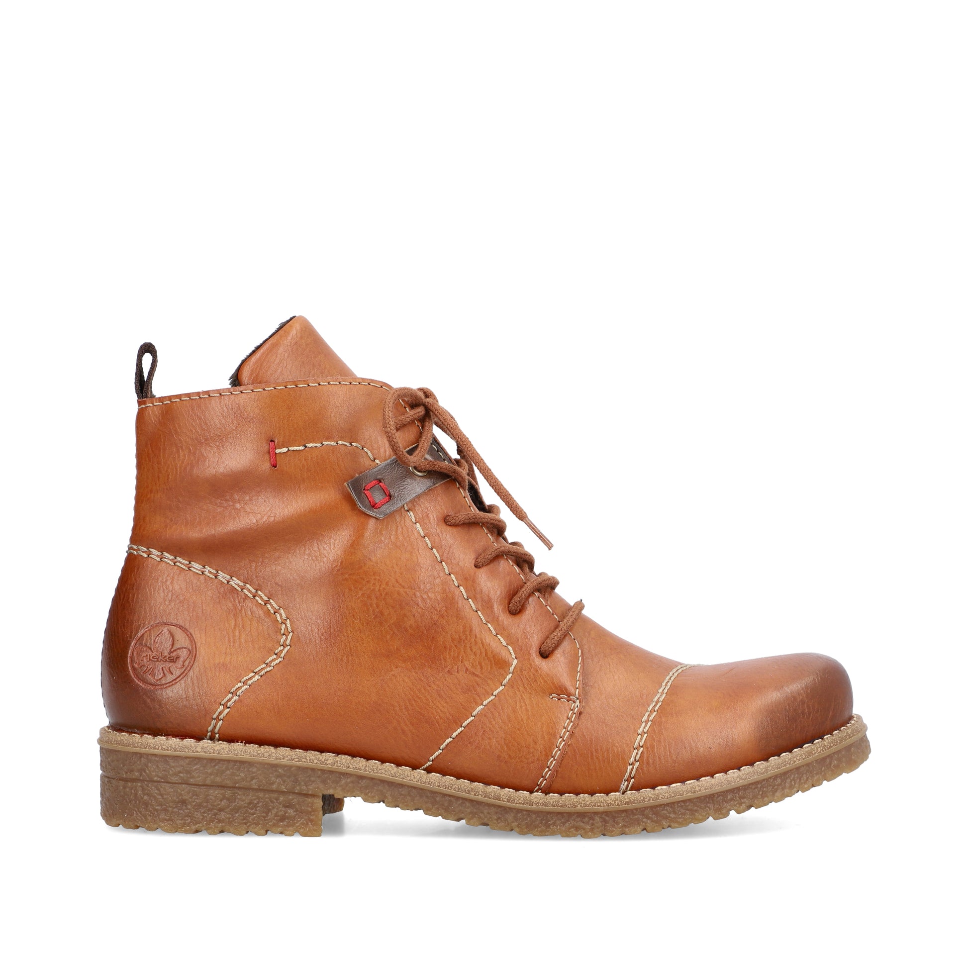 Brown Zip Boots for Women | Rieker 73501-24