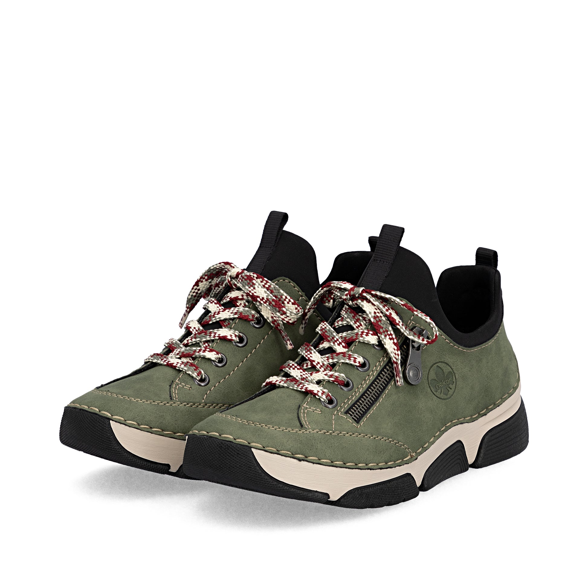Green Elasticated Shoes for Women | Rieker 45973-54