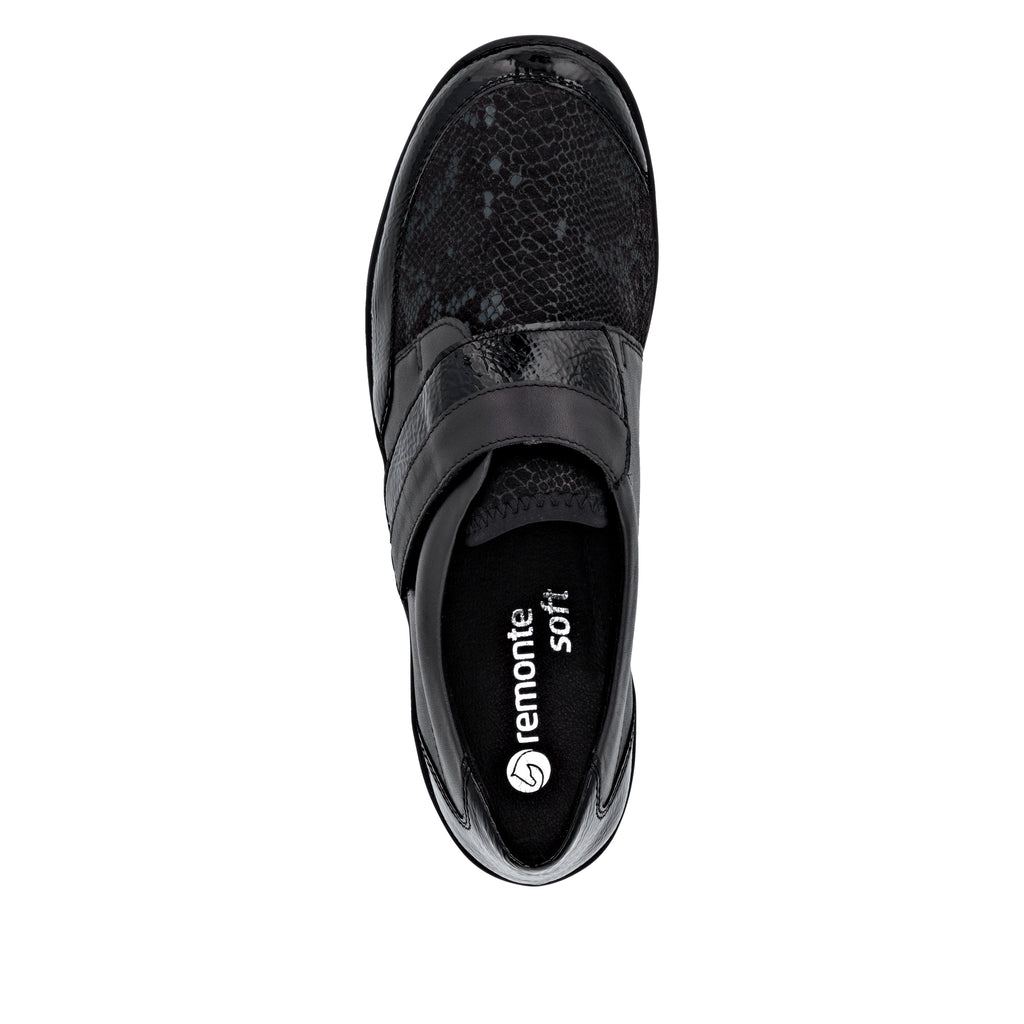 Black Hook & Loop Shoes for Women | Remonte R7600-00