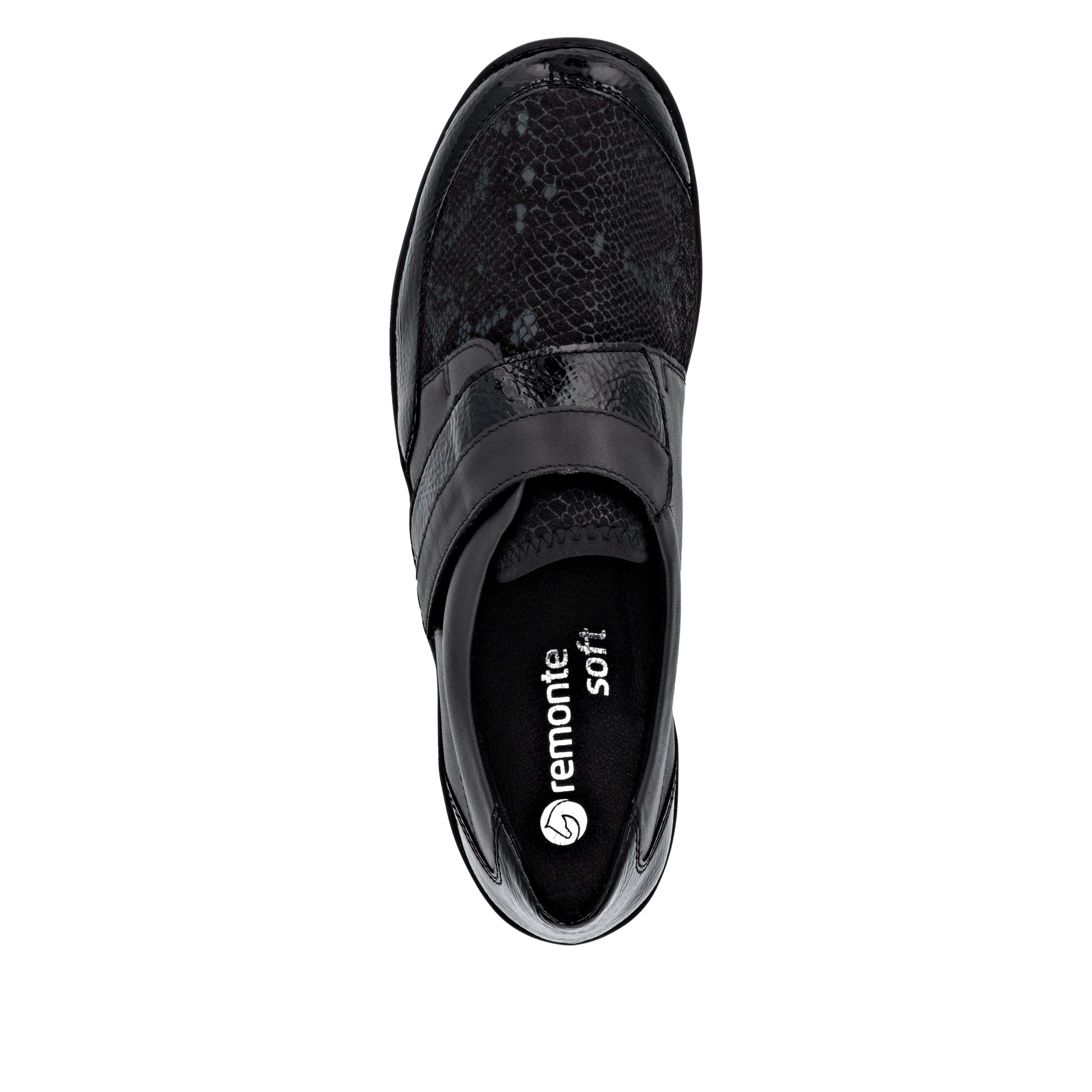 Black Hook & Loop Shoes for Women | Remonte R7600-00