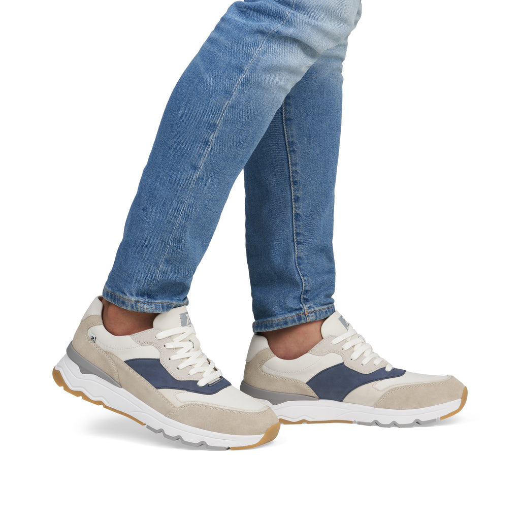Beige Elasticated Shoes for Men | Rieker U0906-81