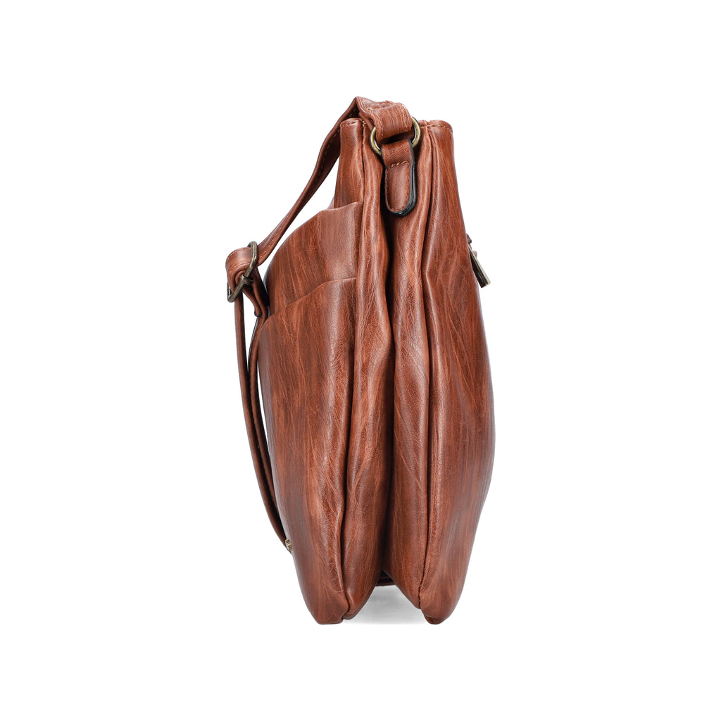 Brown Zip Bags for Women | Rieker H1005-22