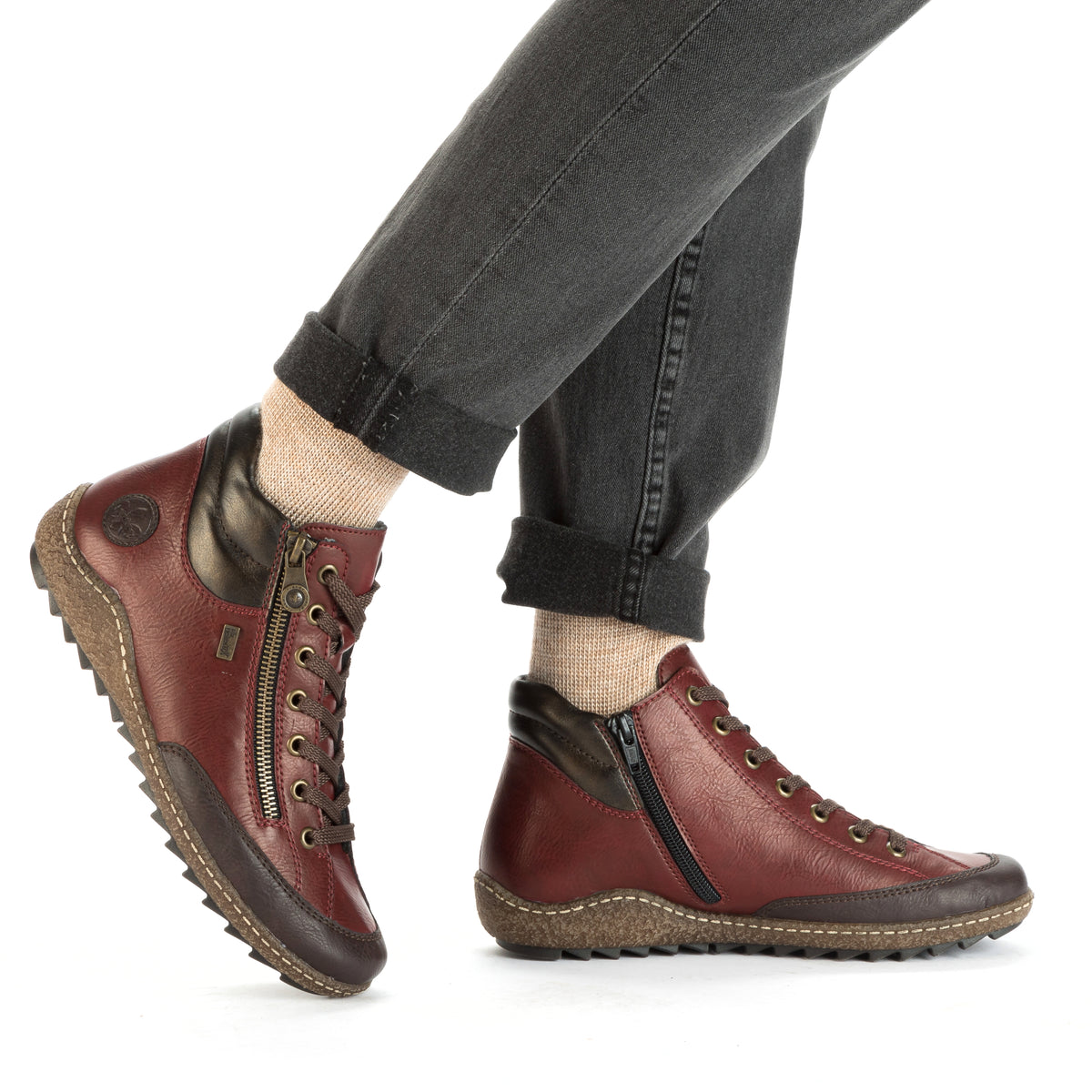 Rieker Red Boot