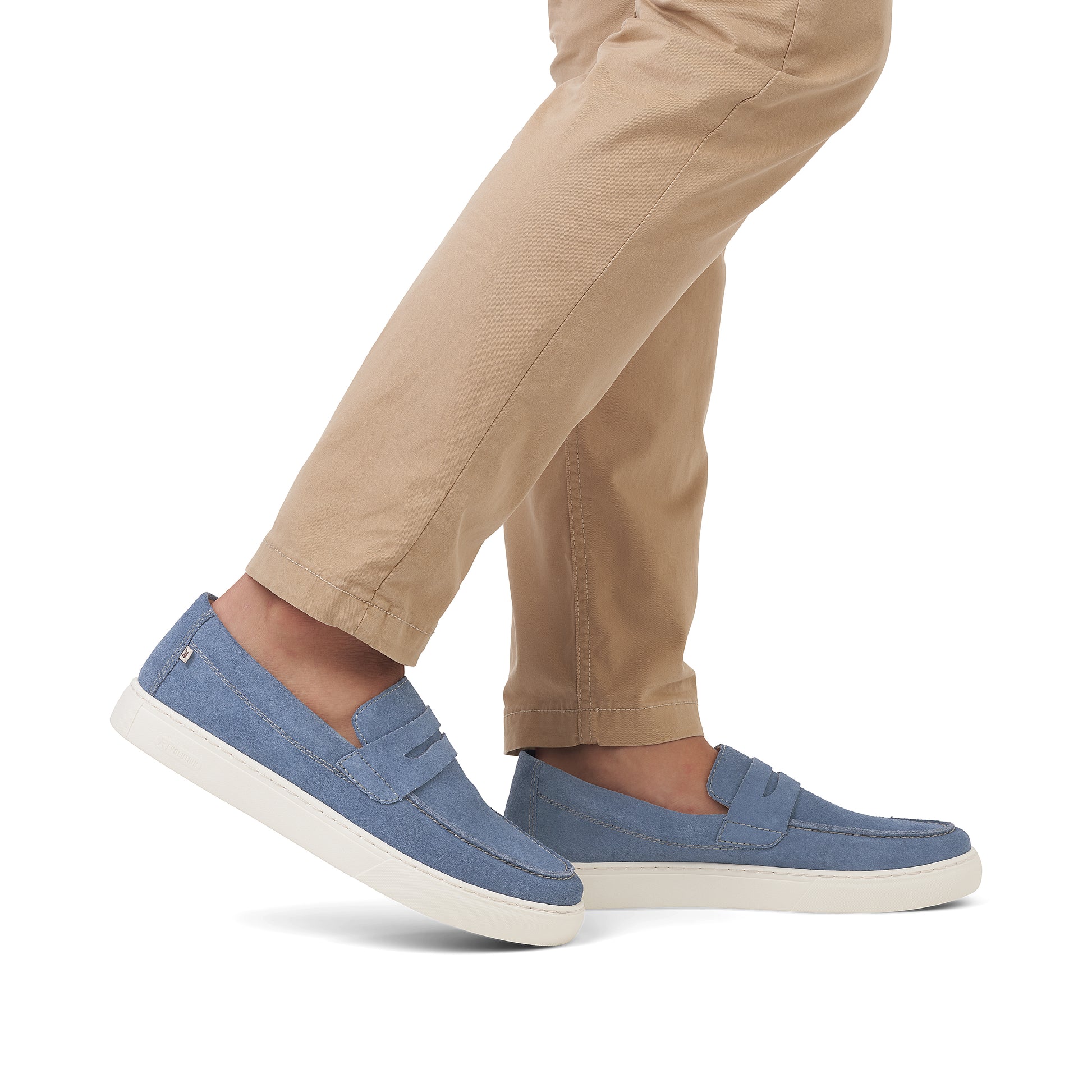 Blue Slip-On Shoes for Men | Rieker Sport U0703-14