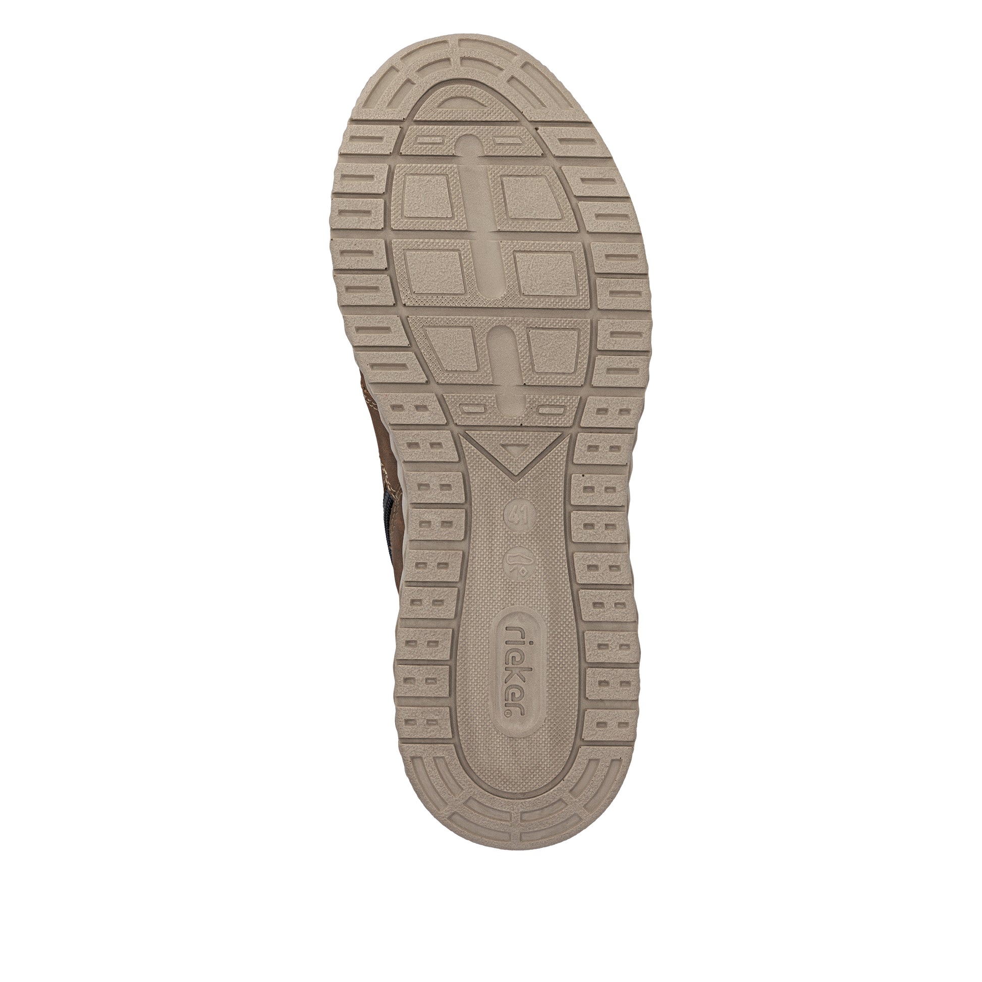 Brown Zip Boots for Men | Rieker B0603-24