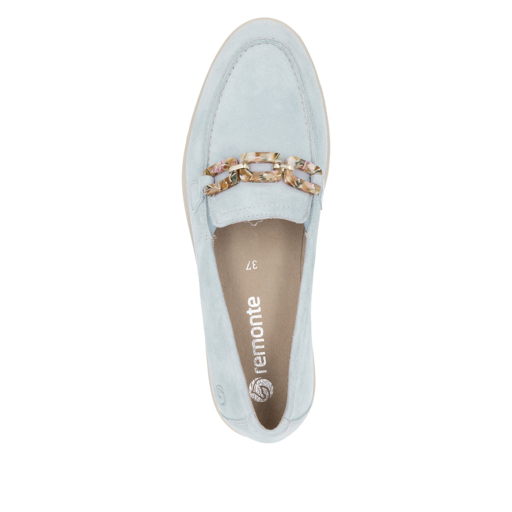 Blue Elasticated Shoes for Women | Remonte D2F00-12