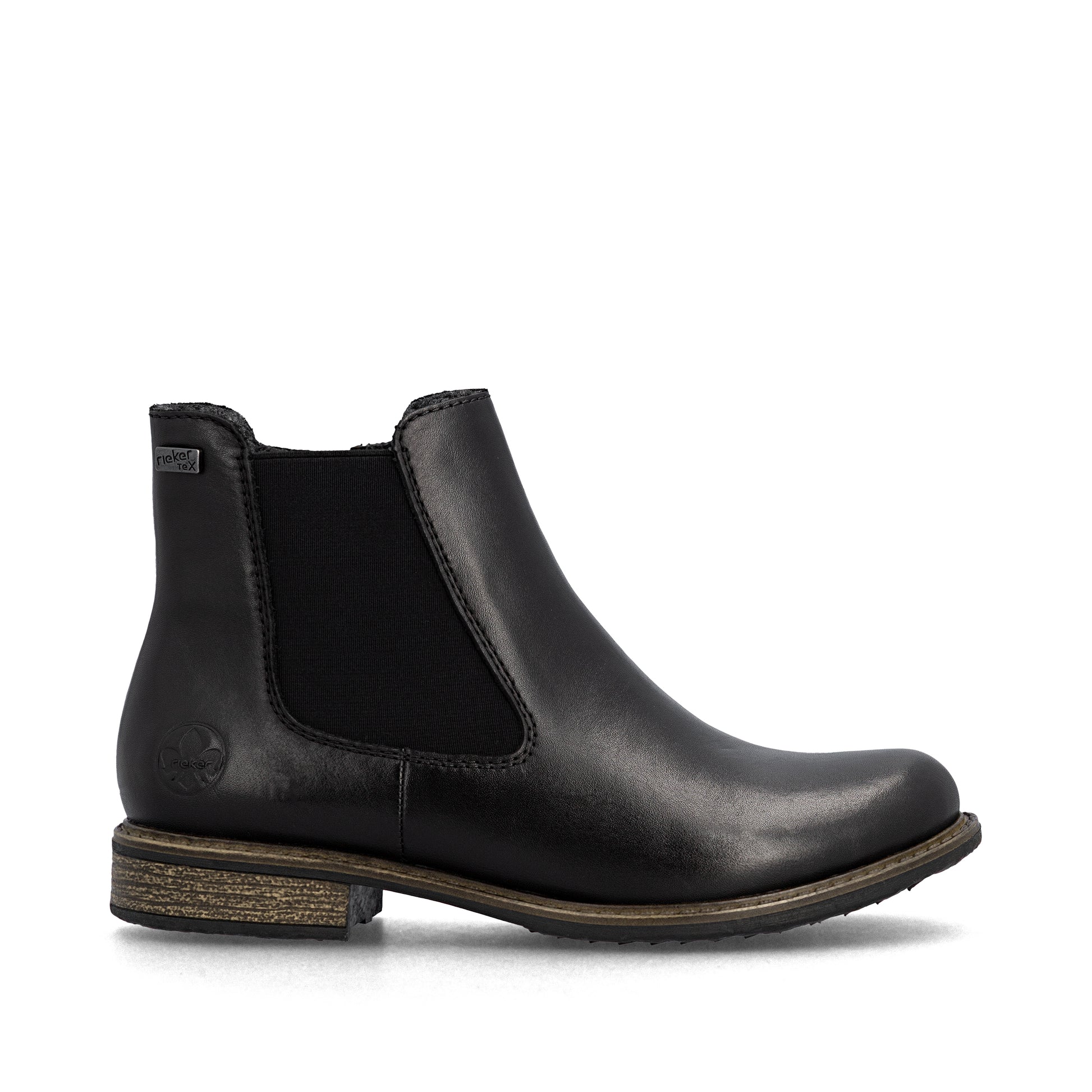 Black Zip Boots for Women | Rieker 74870-00