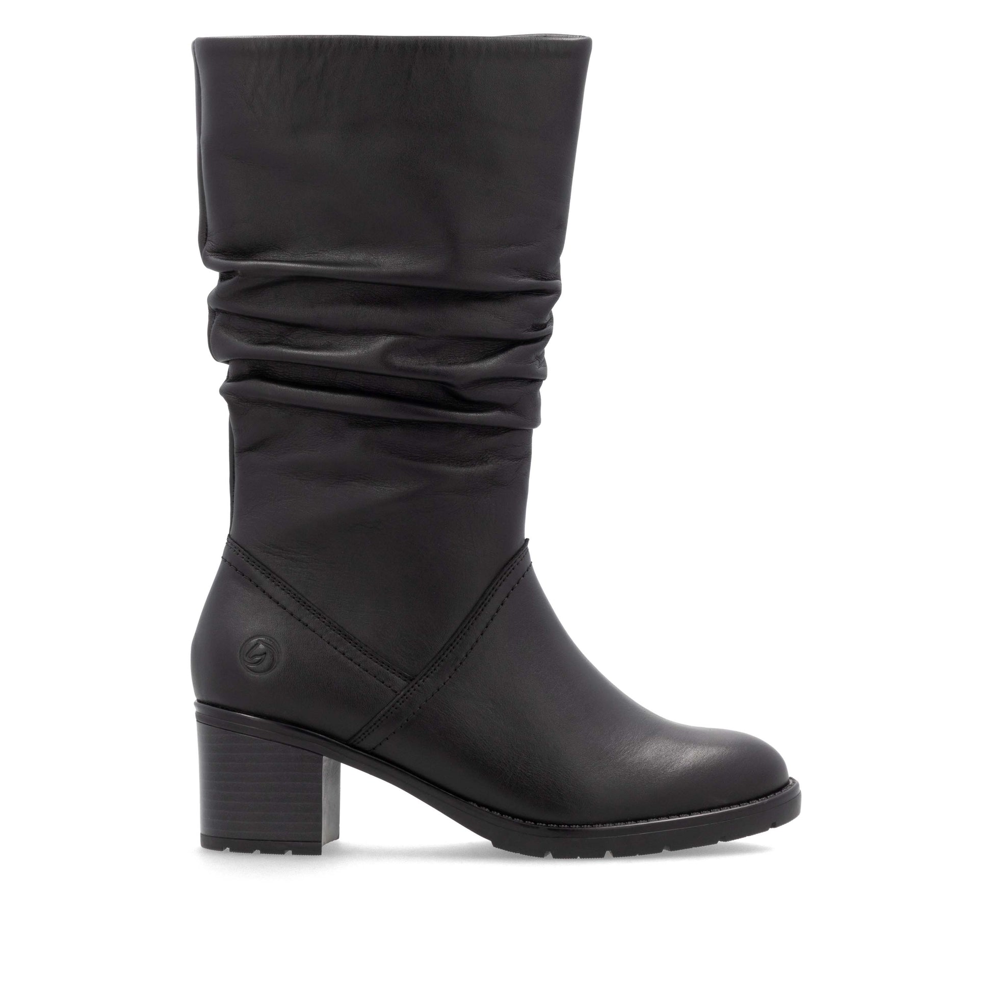 Black Zip Boots for Women | Remonte D2A70-00