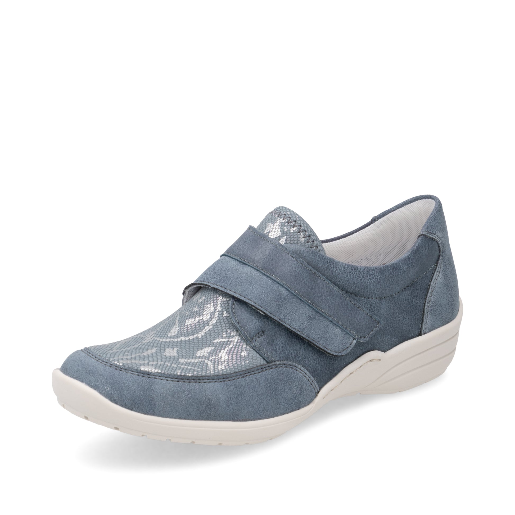 Blue Hook & Loop Shoes for Women | Remonte R7600-14