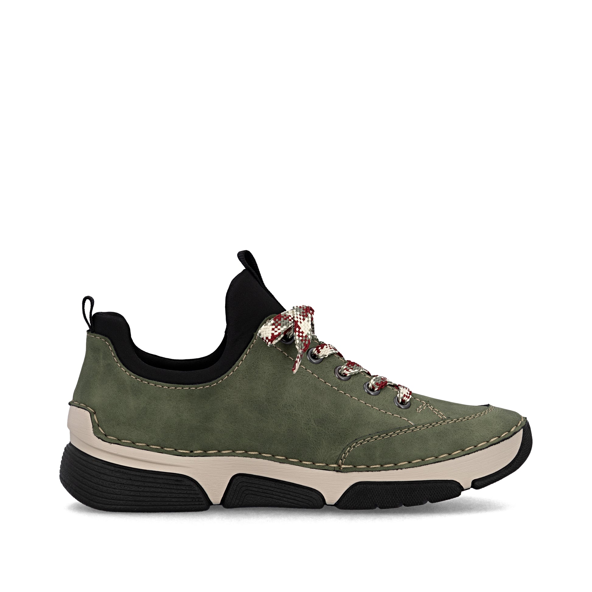 Green Elasticated Shoes for Women | Rieker 45973-54