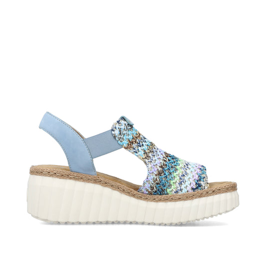 Rieker Woman's Sandals - Multi-Coloured | 69172-91
